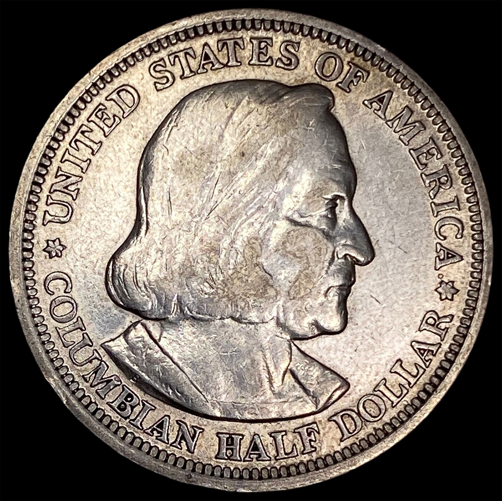 1893 Silver Columbian Half Dollar CLOSELY UNCIRCULATED (1 of 2)