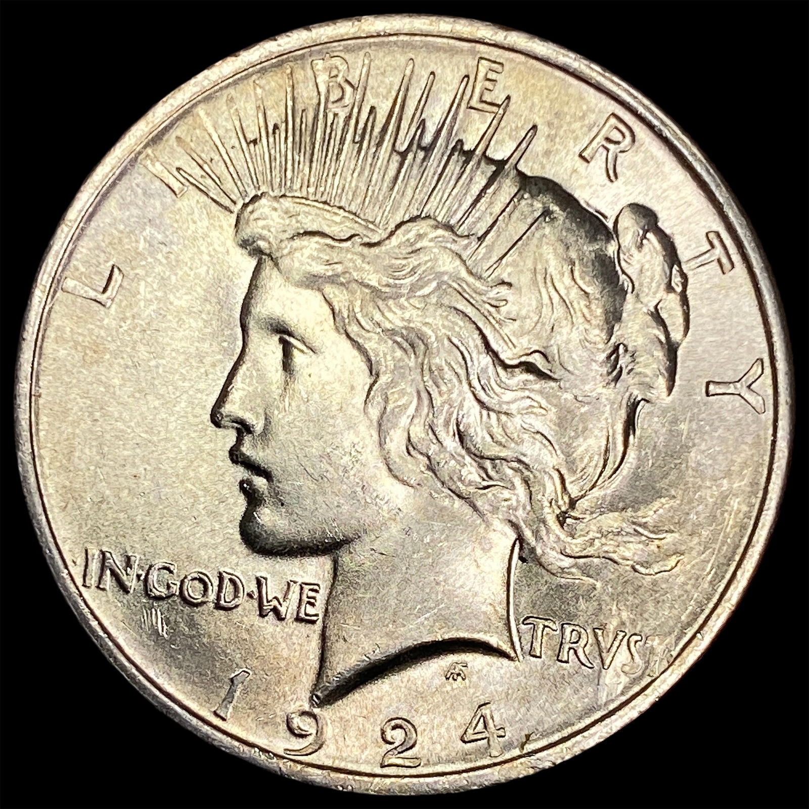 1924 Silver Peace Dollar UNCIRCULATED (1 of 2)