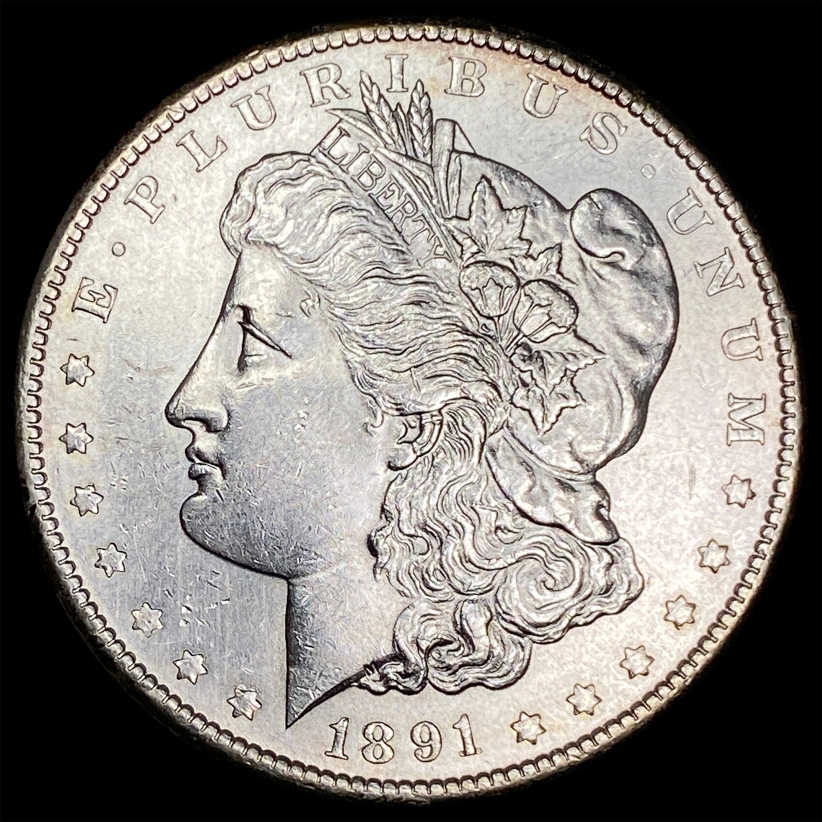 1891-S Silver Morgan Dollar UNCIRCULATED: 1891-S Silver Morgan Dollar UNCIRCULATED