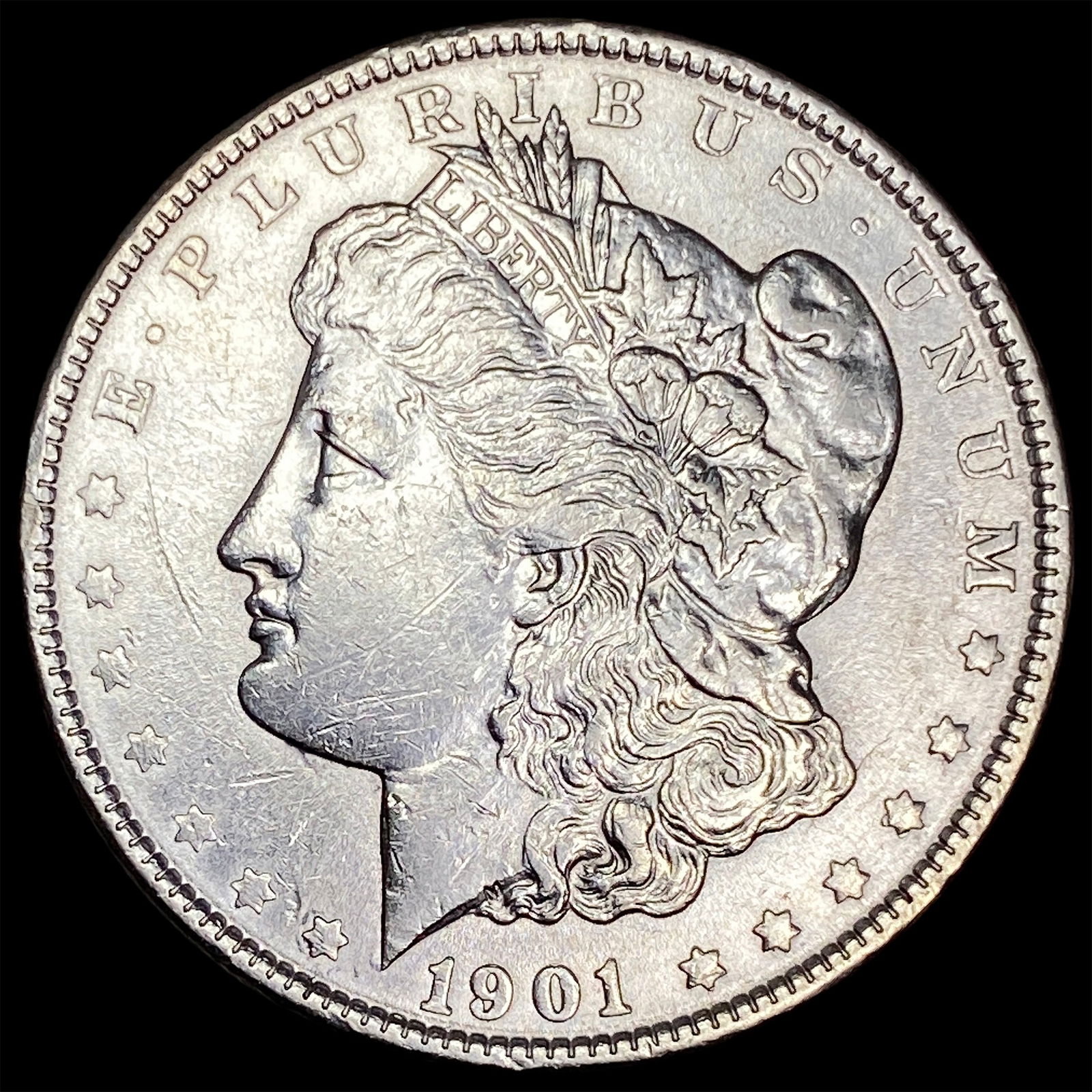 1901 Morgan Silver Dollar CLOSELY UNCIRCULATED (1 of 2)
