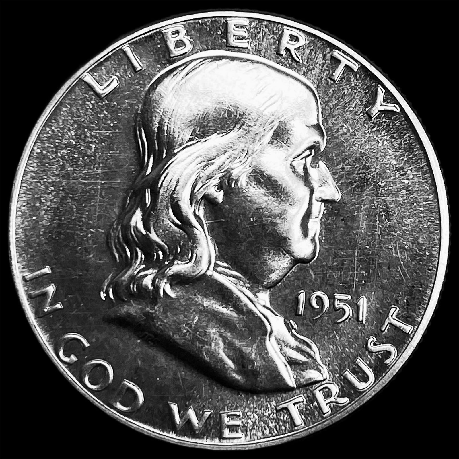 1951 Silver Half Dollar CHOICE PROOF (1 of 2)