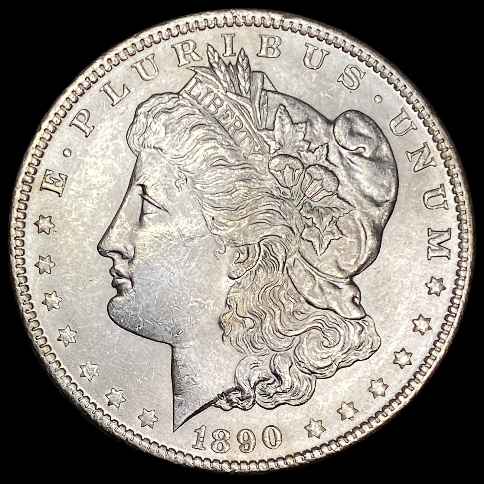 1890-S Silver Morgan Dollar UNCIRCULATED: 1890-S Silver Morgan Dollar UNCIRCULATED