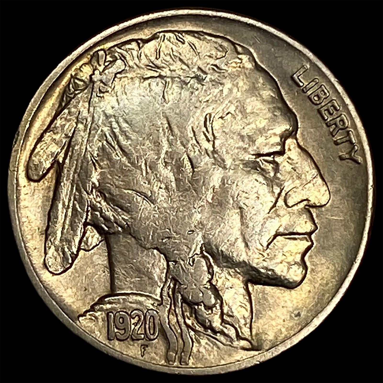 1920-S Buffalo Nickel CLOSELY UNCIRCULATED (1 of 2)