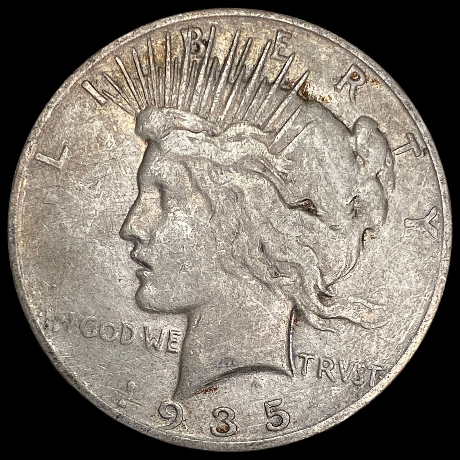1935 Silver Peace Dollar HIGH GRADE (1 of 2)