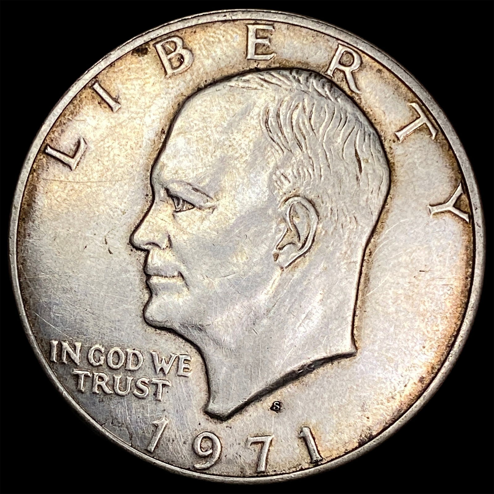 1971-S Eisenhower Silver Dollar HIGH GRADE (1 of 2)