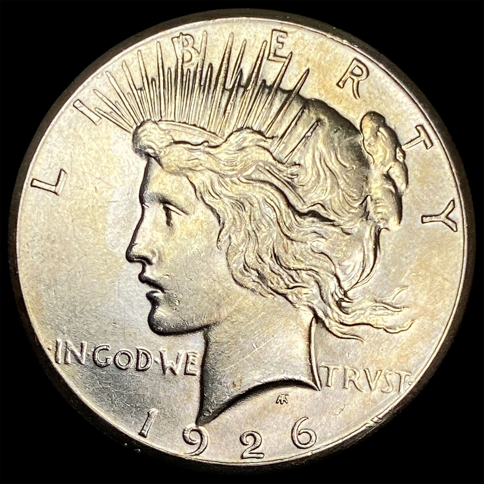 1926 Silver Peace Dollar CLOSELY UNCIRCULATED (1 of 2)