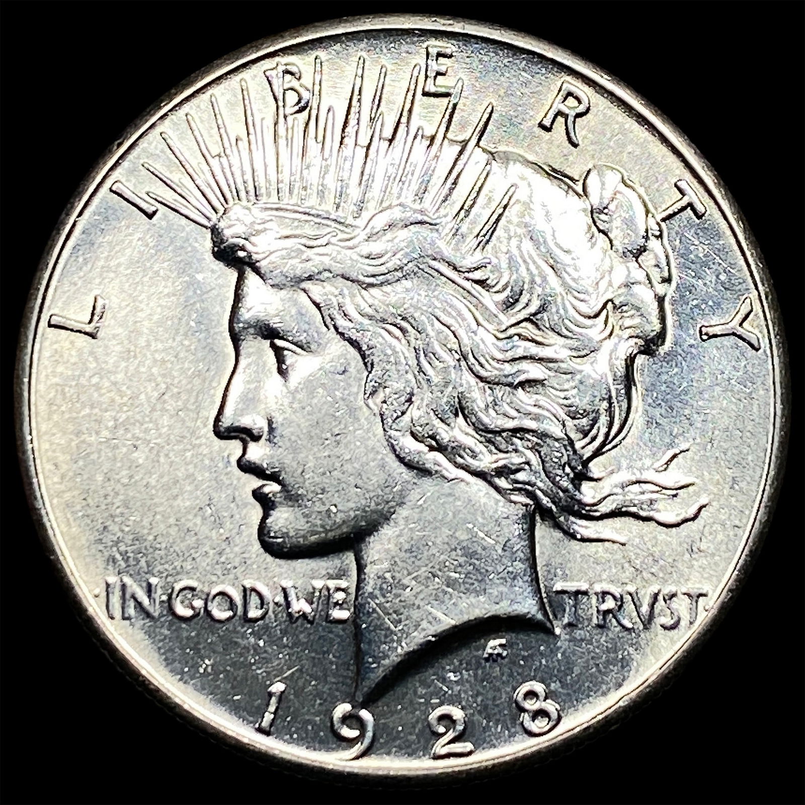 1928 Silver Peace Dollar CLOSELY UNCIRCULATED: 1928 Silver Peace Dollar CLOSELY UNCIRCULATED