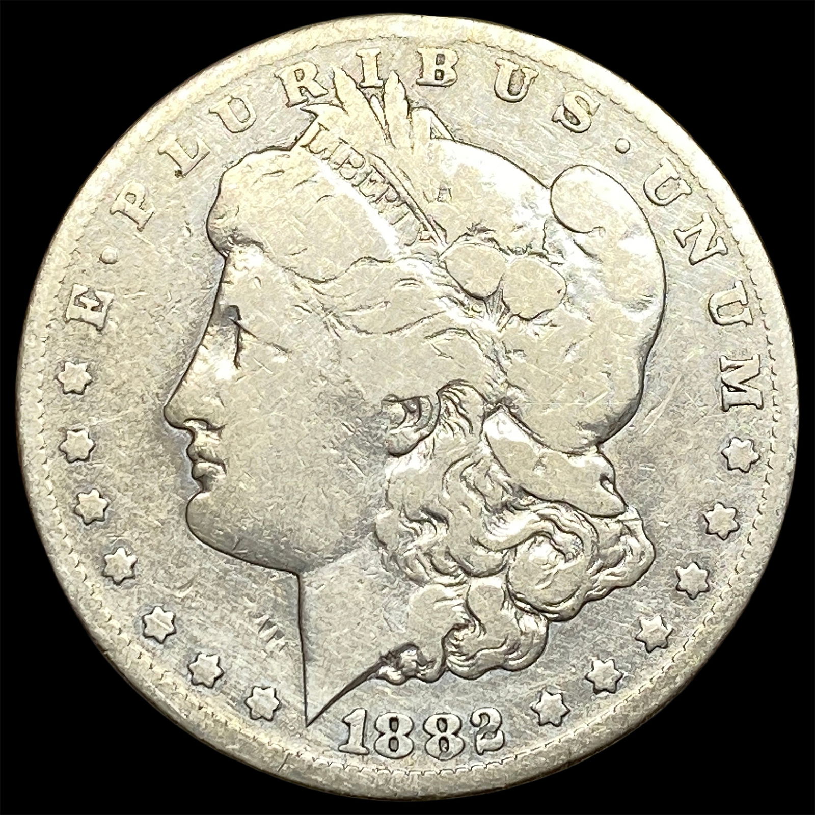 1882-CC Silver Morgan Dollar NICELY CIRCULATED (1 of 2)