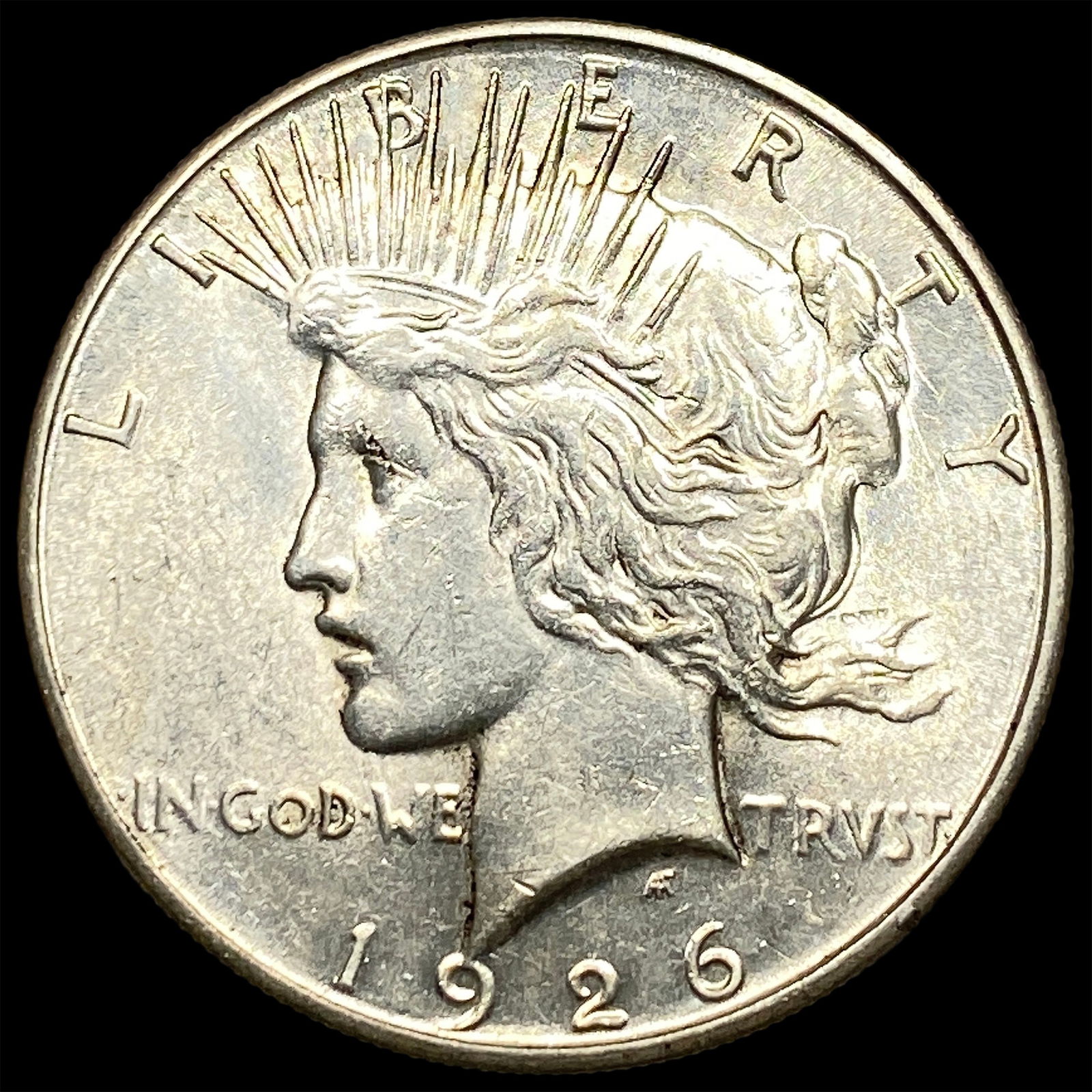 1926 Silver Peace Dollar CLOSELY UNCIRCULATED: 1926 Silver Peace Dollar CLOSELY UNCIRCULATED