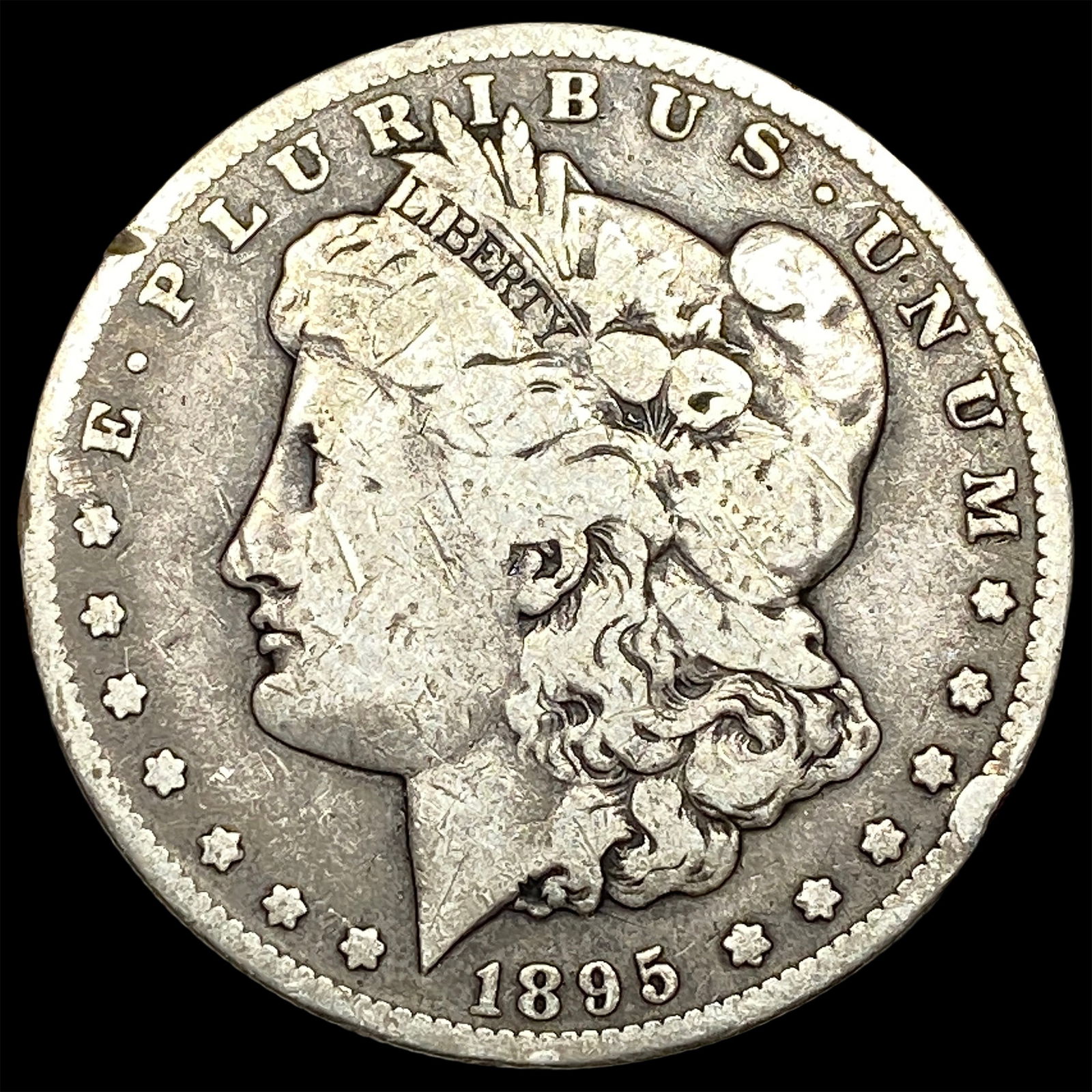 1895-S Silver Morgan Dollar HIGH GRADE (1 of 2)