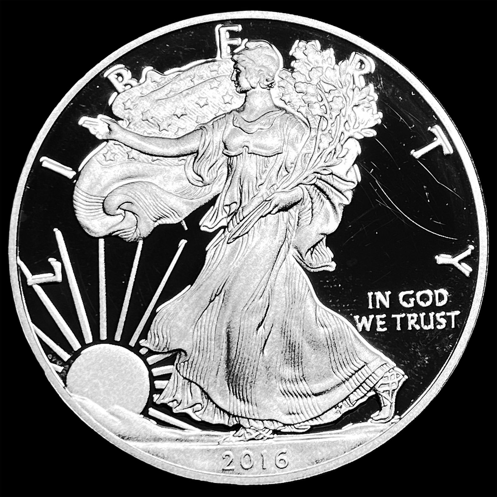 2016-W Silver American Eagle Proof $1 CHOICE PROOF (1 of 2)