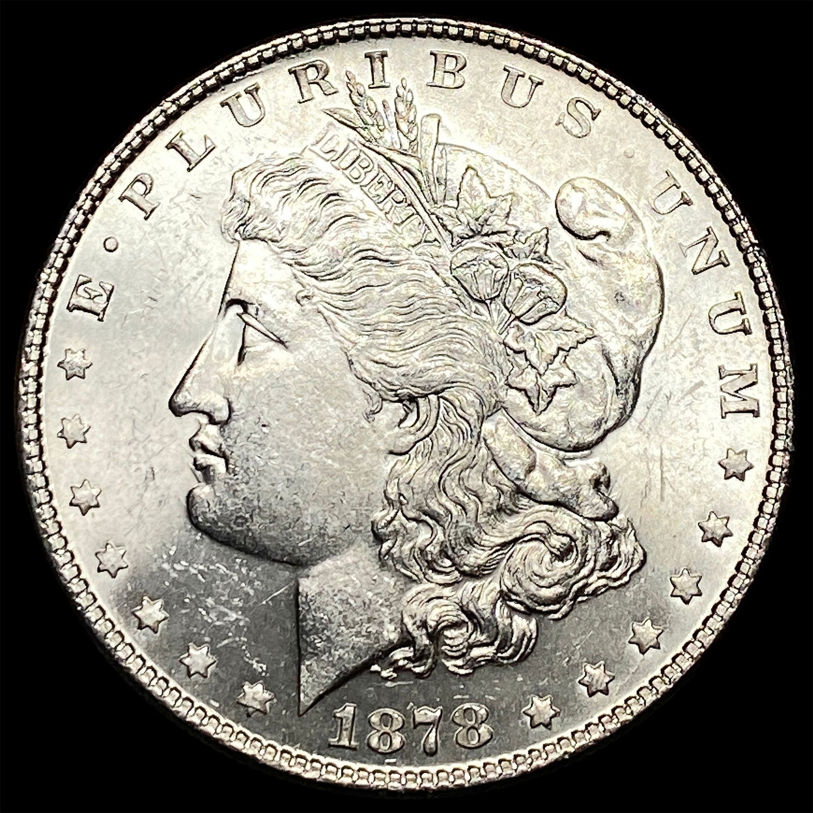 1878 Silver Morgan Dollar UNCIRCULATED: 1878 Silver Morgan Dollar UNCIRCULATED