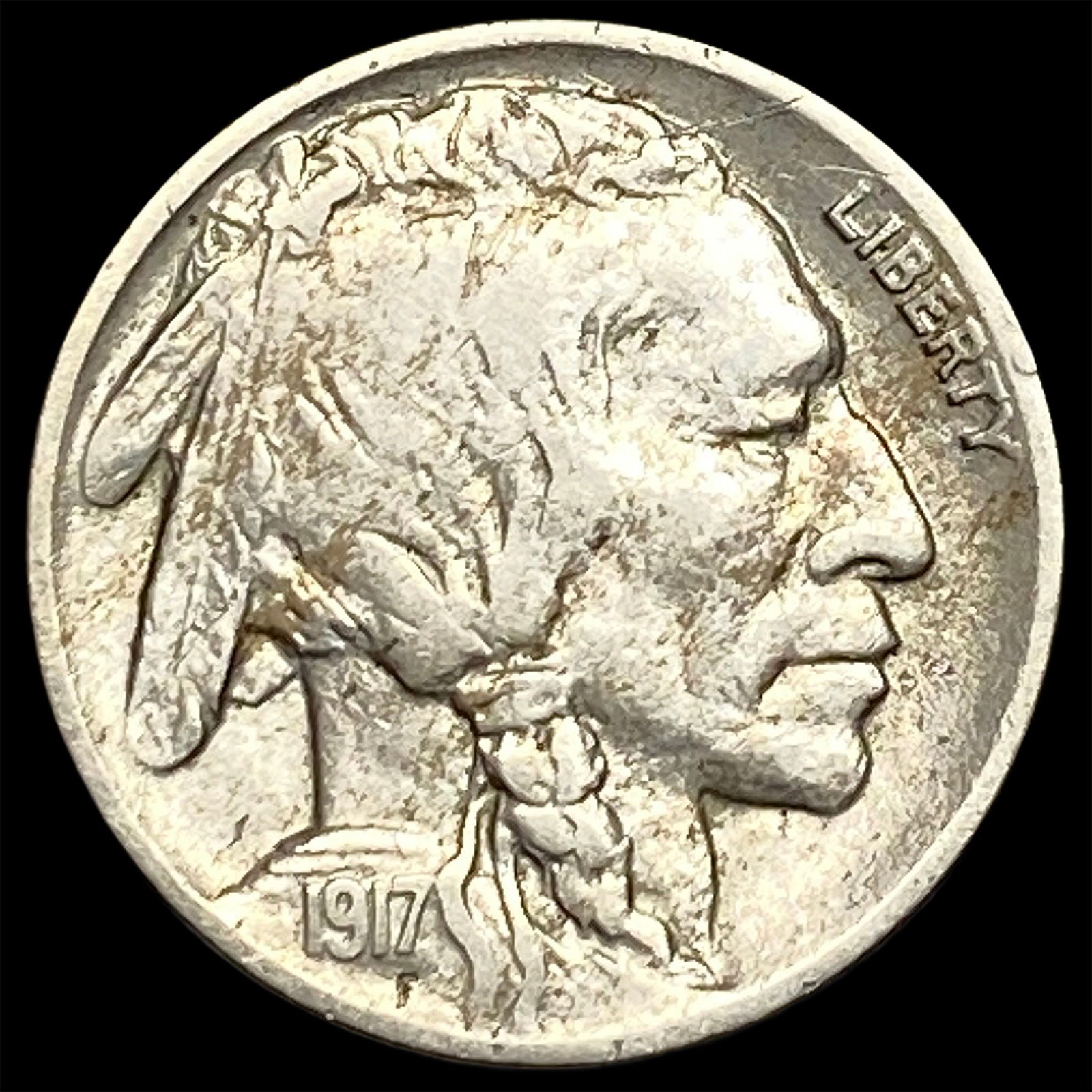 1917-D Buffalo Nickel LIGHTLY CIRCULATED (1 of 2)