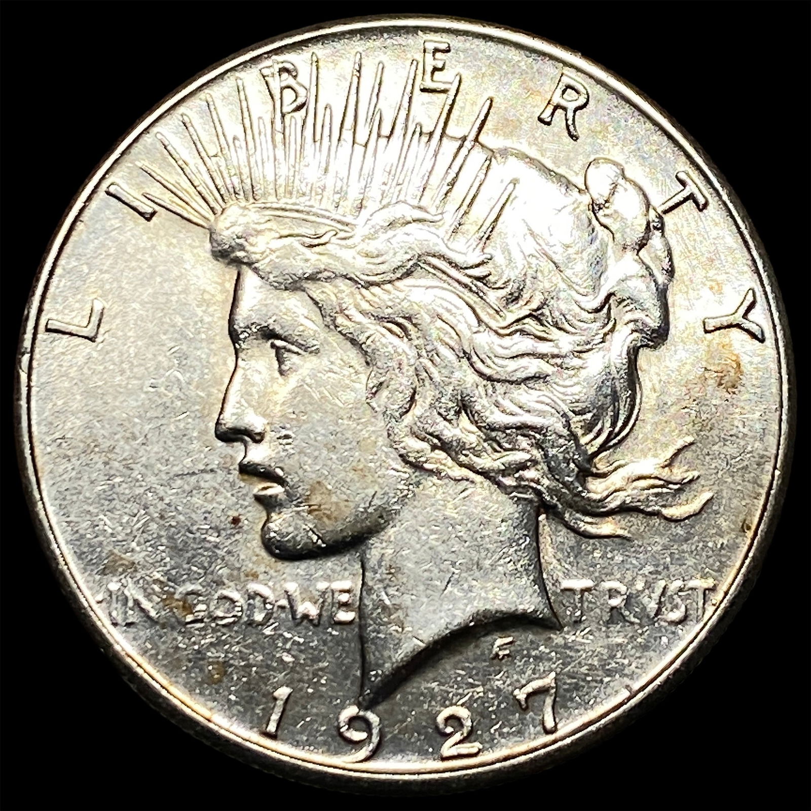 1927-S Silver Peace Dollar CLOSELY UNCIRCULATED: 1927-S Silver Peace Dollar CLOSELY UNCIRCULATED