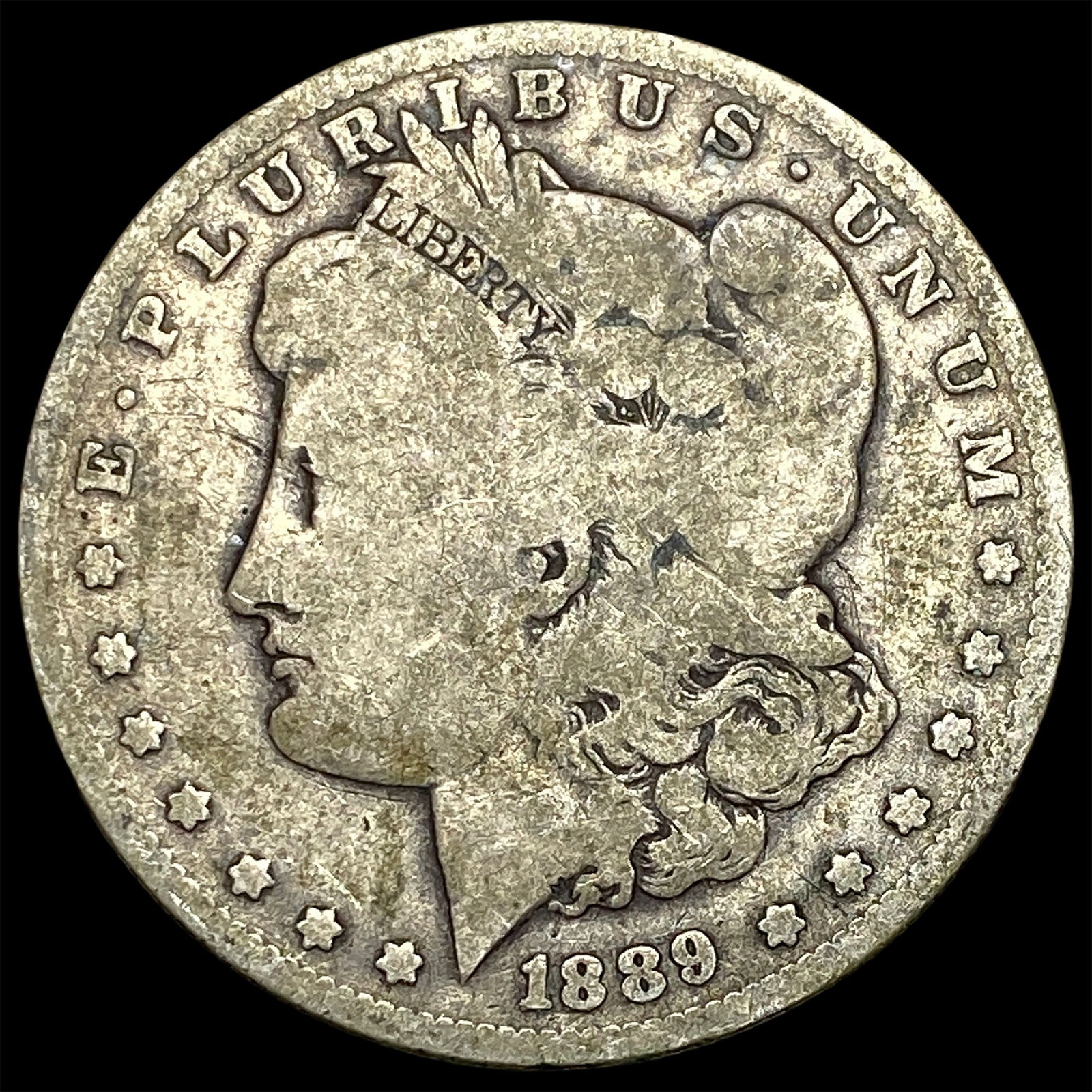 1889-S Silver Morgan Dollar HIGH GRADE (1 of 2)