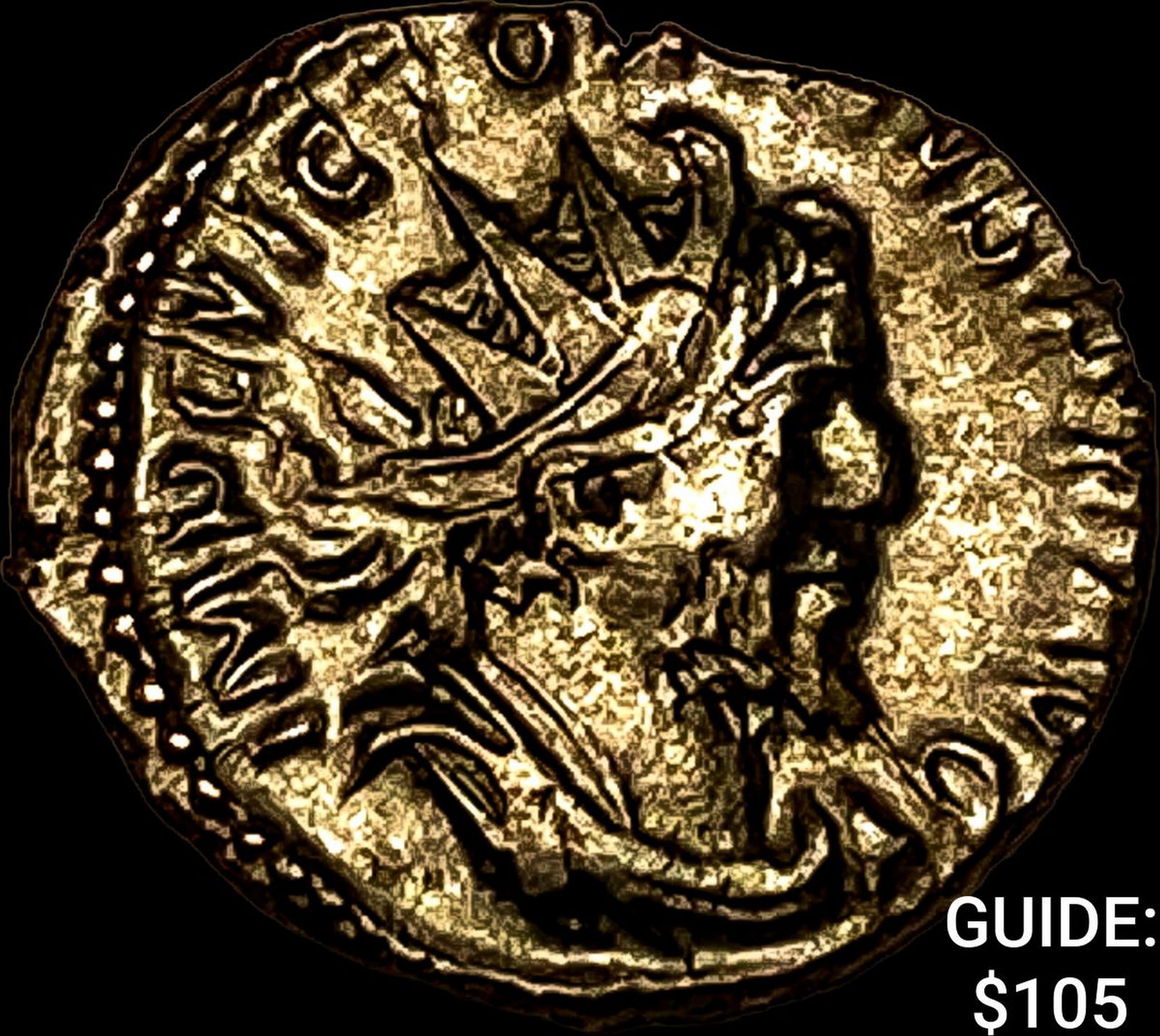 Romano-Gallic Victorinus 269-271 BI Dbl Denarius CHOICE AU: Romano-Gallic Victorinus 269-271 BI Dbl Denarius CHOICE AU