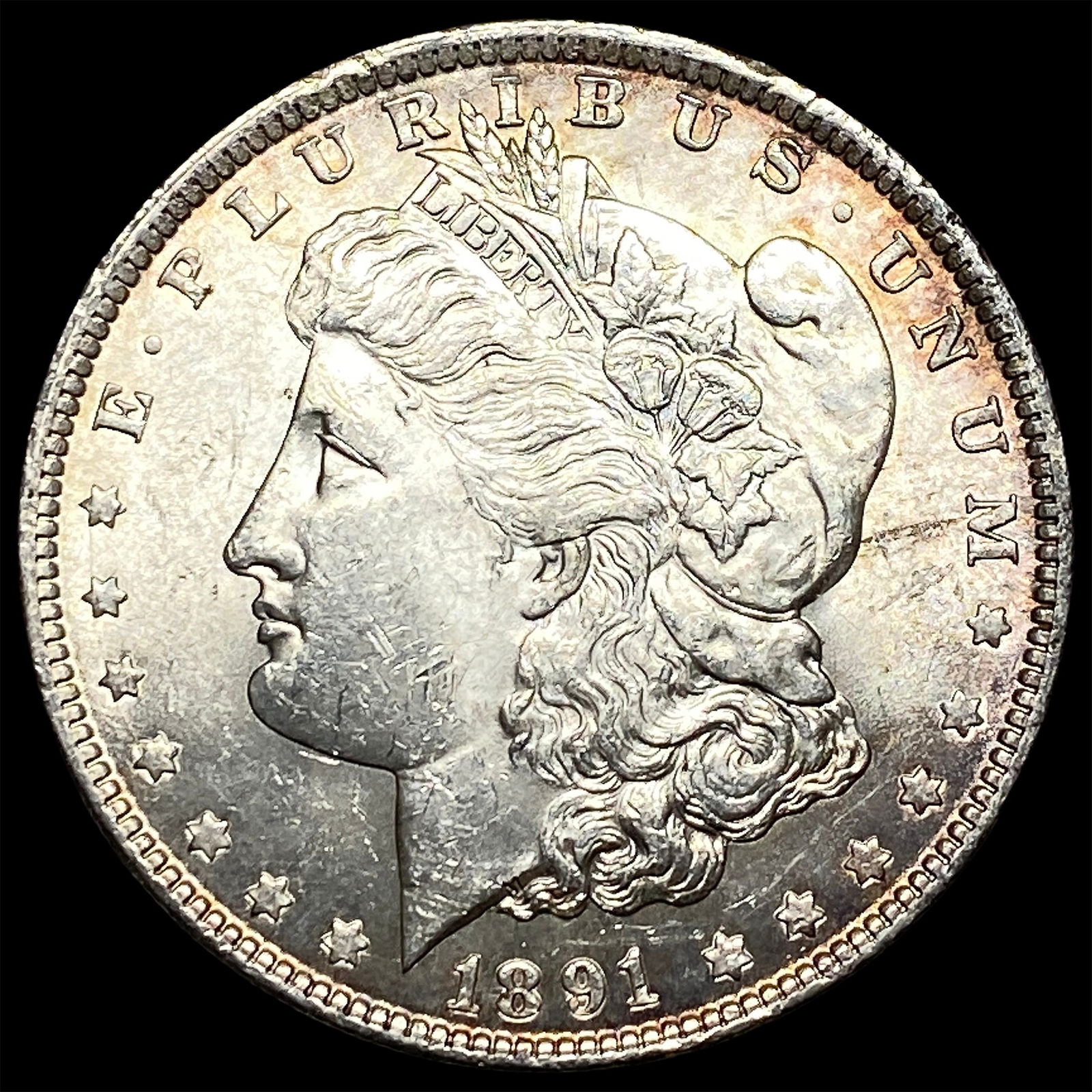 1891-S Silver Morgan Dollar UNCIRCULATED: 1891-S Silver Morgan Dollar UNCIRCULATED
