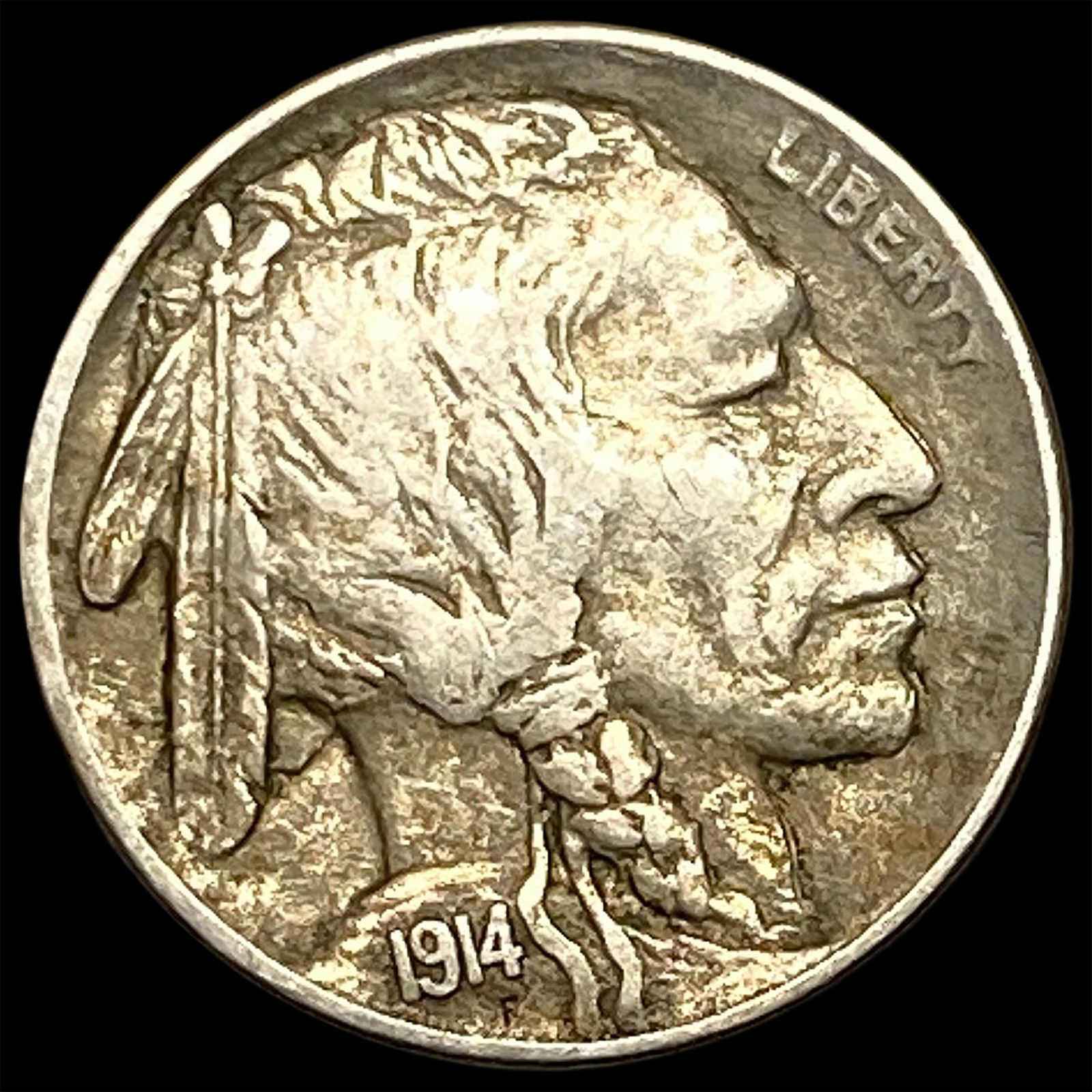 1914-S Buffalo Nickel CLOSELY UNCIRCULATED (1 of 2)