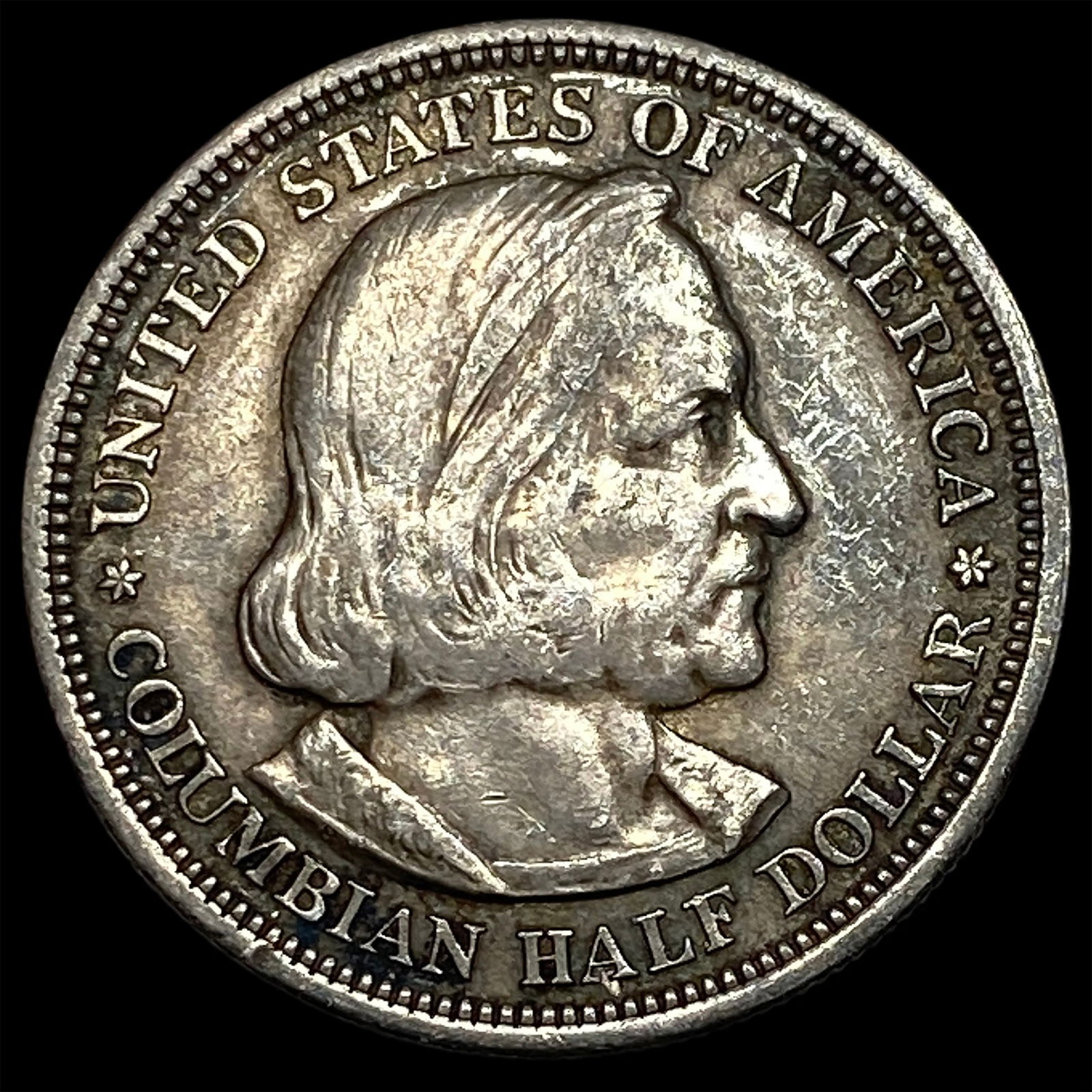 1893 Silver Columbian Half Dollar NICELY CIRCULATED (1 of 2)