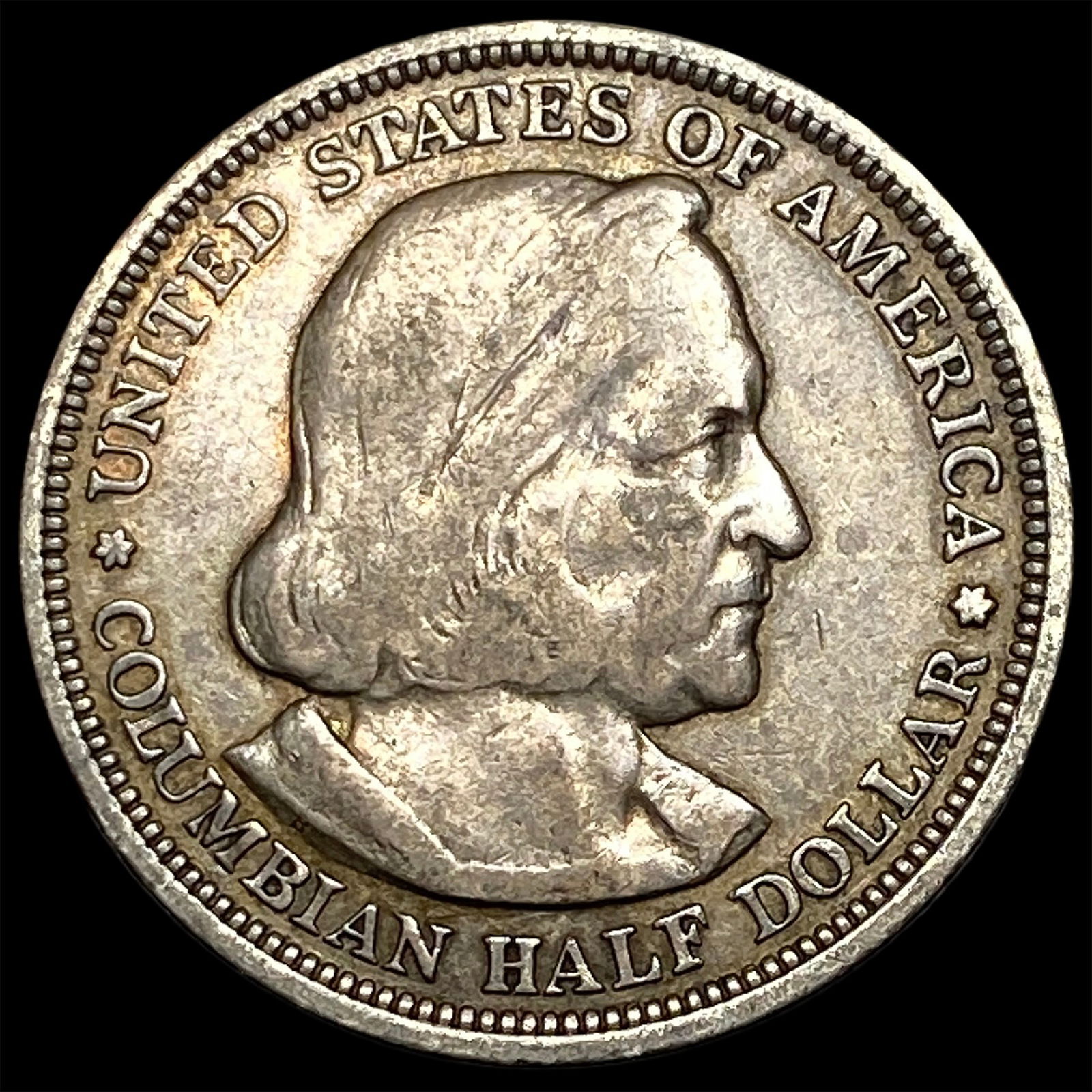 1893 Silver Columbian Half Dollar NICELY CIRCULATED (1 of 2)