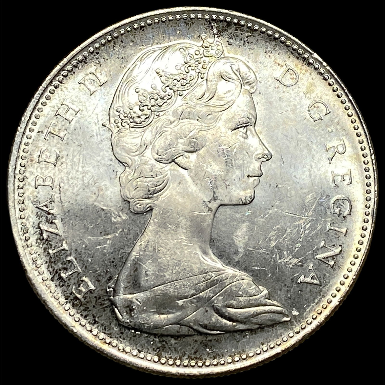 1966 Canada Silver Dollar UNCIRCULATED (1 of 2)