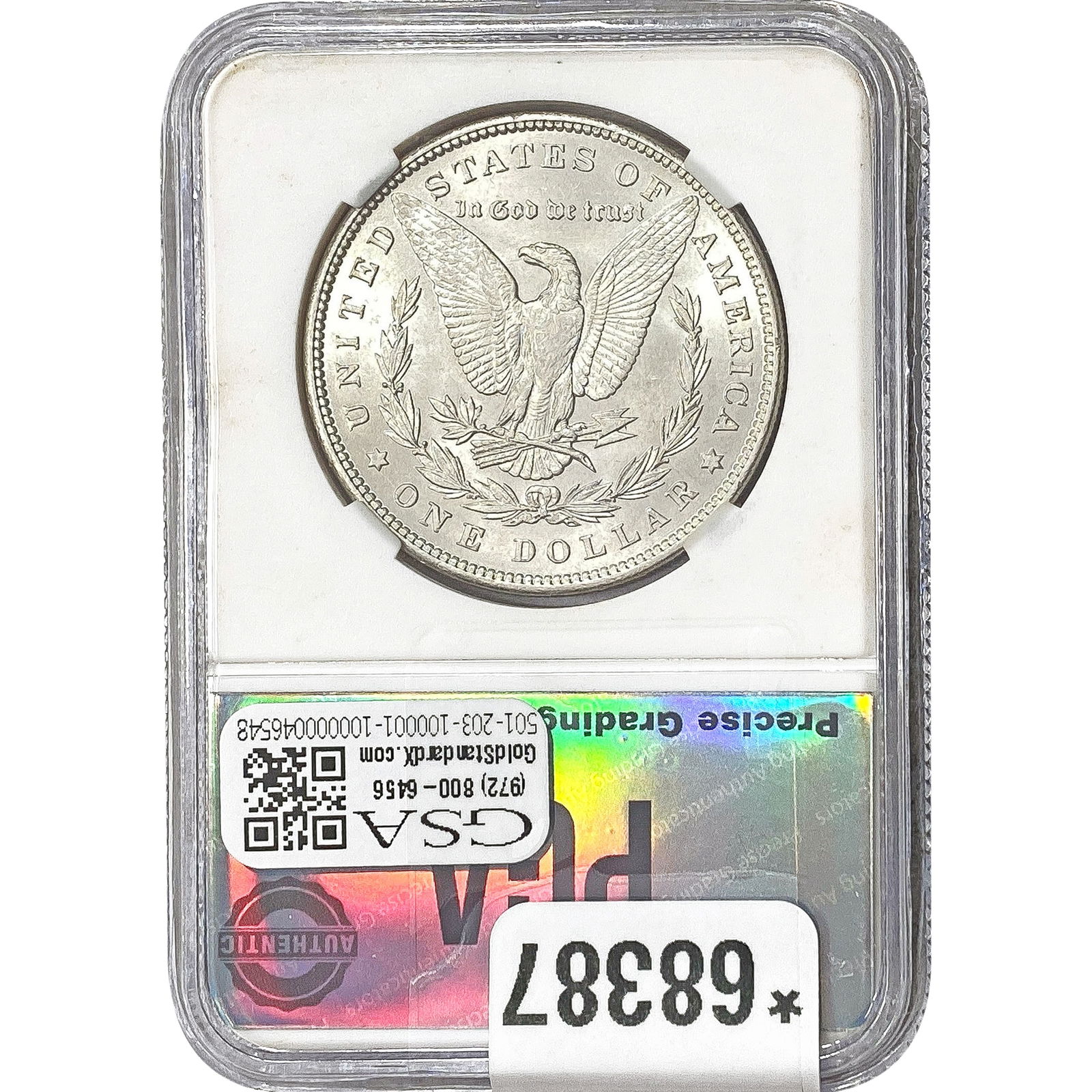 1900 Morgan Silver Dollar PGA MS65 - 2