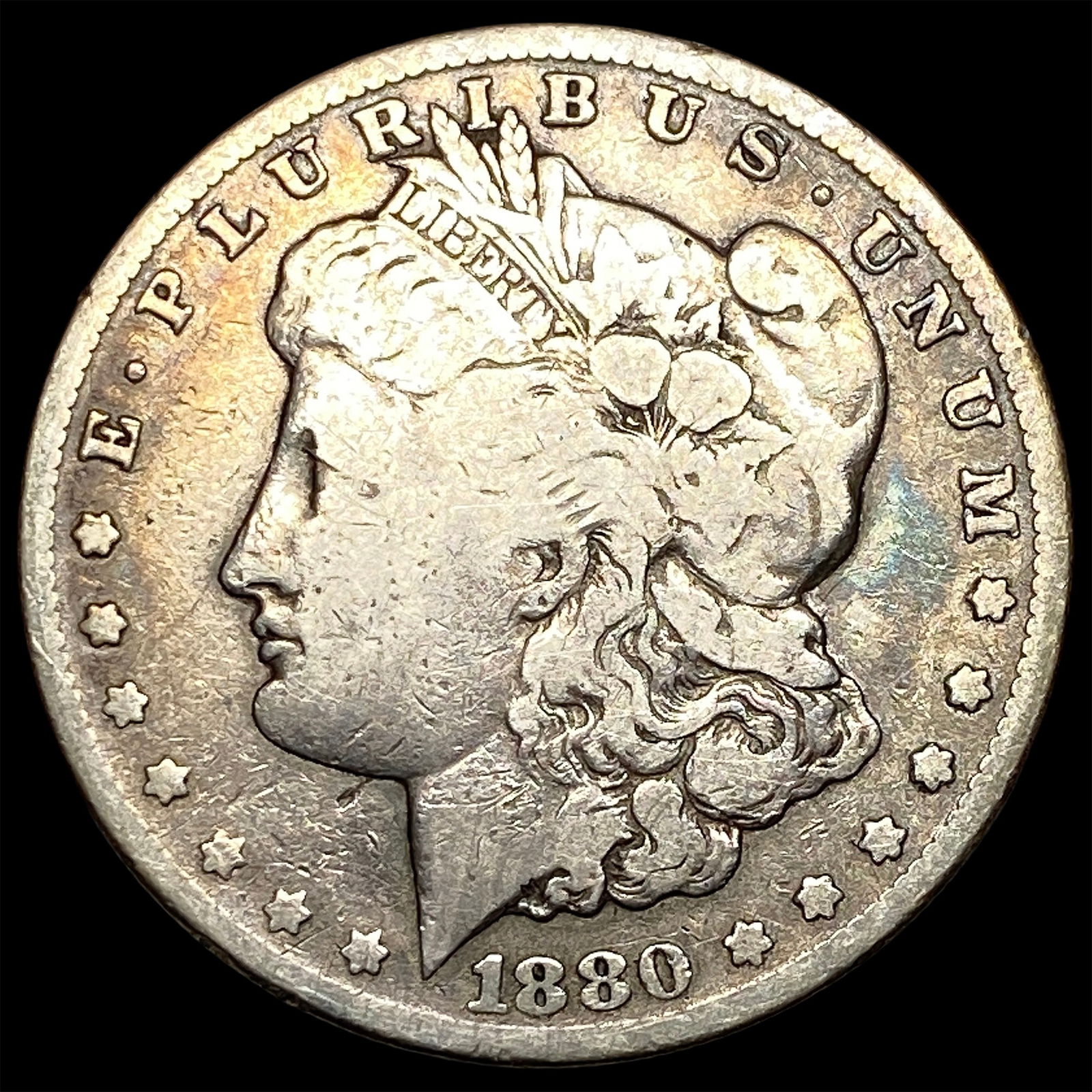1880-S Silver Morgan Dollar NICELY CIRCULATED (1 of 2)