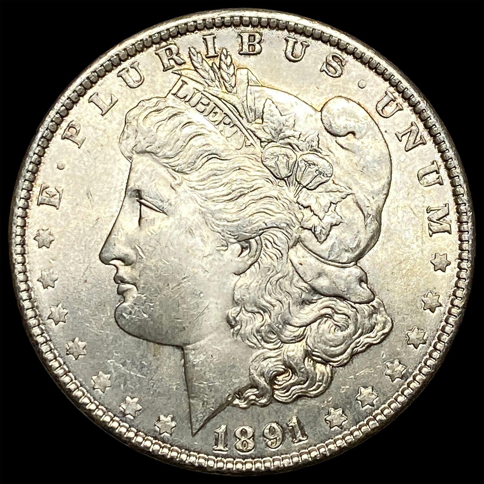 1891-S Silver Morgan Dollar UNCIRCULATED: 1891-S Silver Morgan Dollar UNCIRCULATED