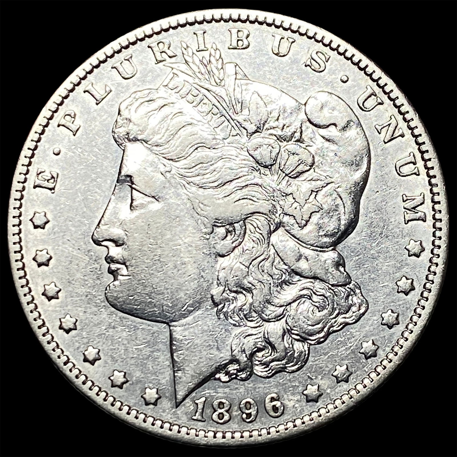 1896-O Silver Morgan Dollar NEARLY UNCIRCULATED: 1896-O Silver Morgan Dollar NEARLY UNCIRCULATED