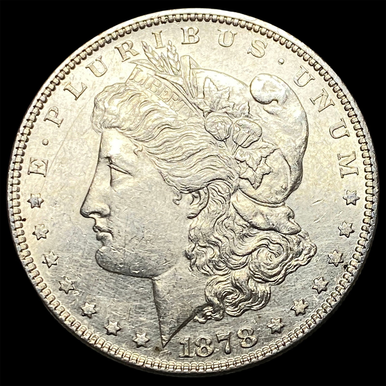 1878-S Silver Morgan Dollar UNCIRCULATED: 1878-S Silver Morgan Dollar UNCIRCULATED