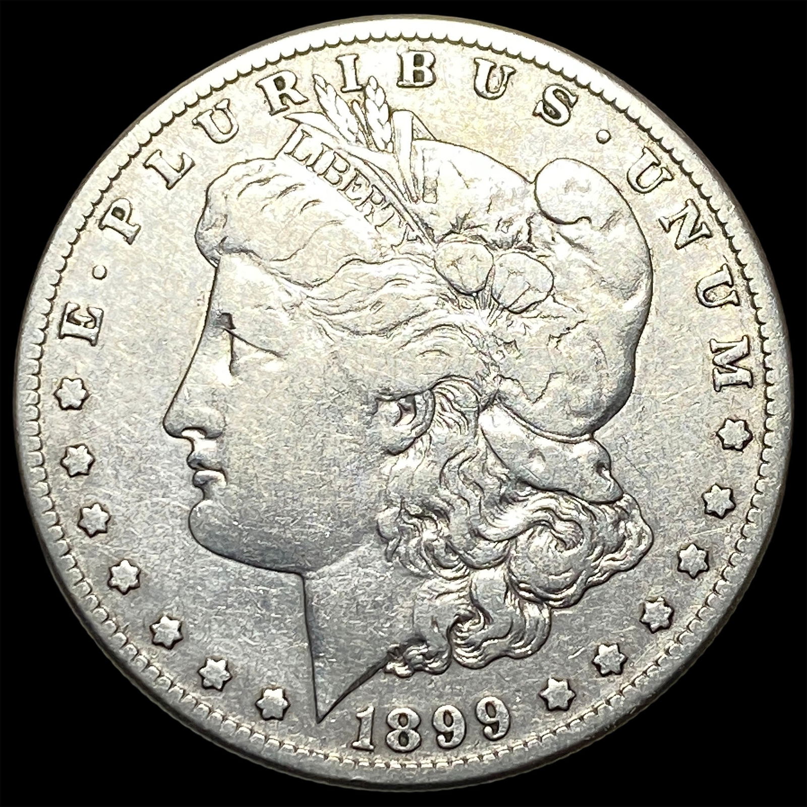 1899-S Silver Morgan Dollar LIGHTLY CIRCULATED: 1899-S Silver Morgan Dollar LIGHTLY CIRCULATED