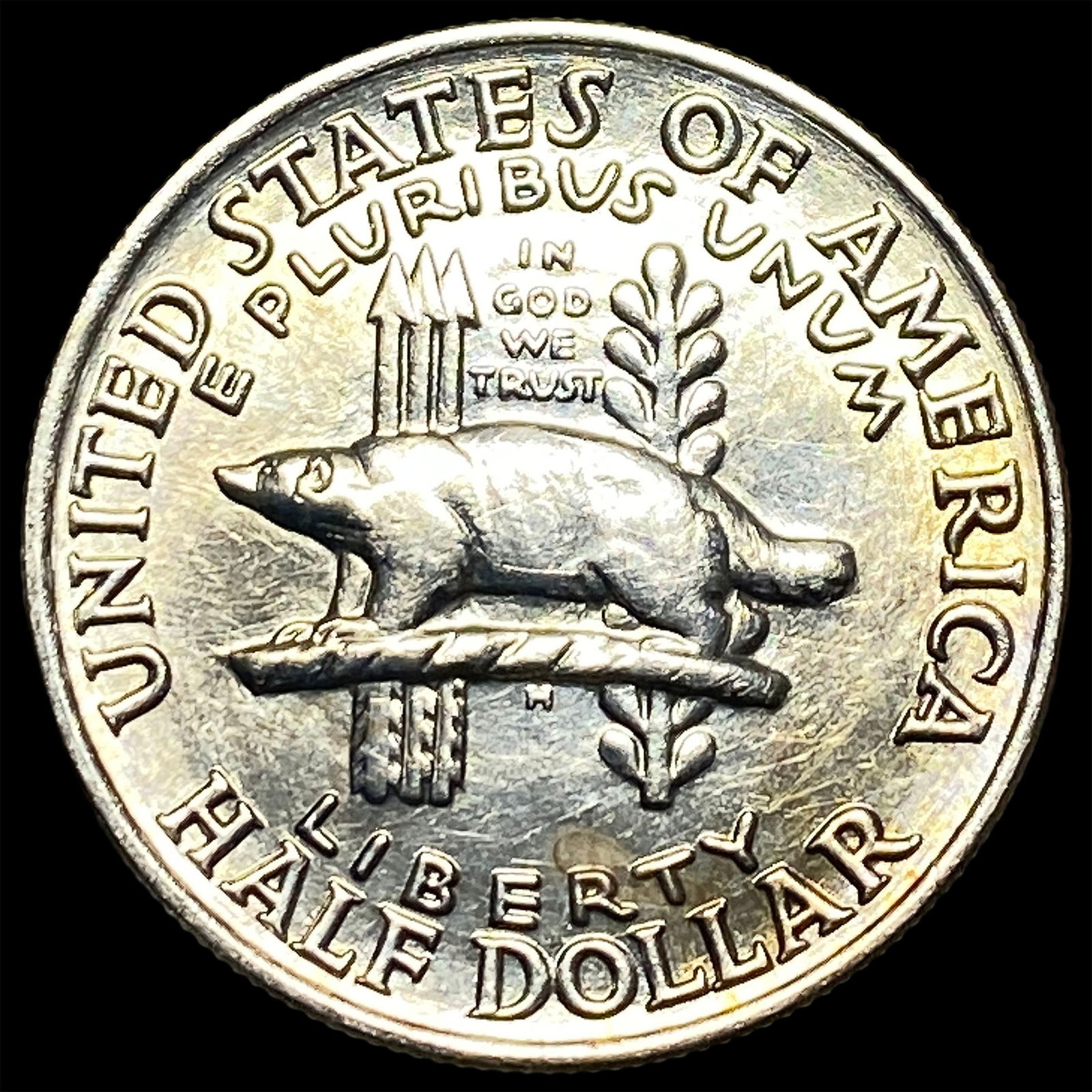 1936 Wisconsin Territorial Centennial Half Dollar UNCIRCULATED: 1936 Wisconsin Territorial Centennial Half Dollar UNCIRCULATED