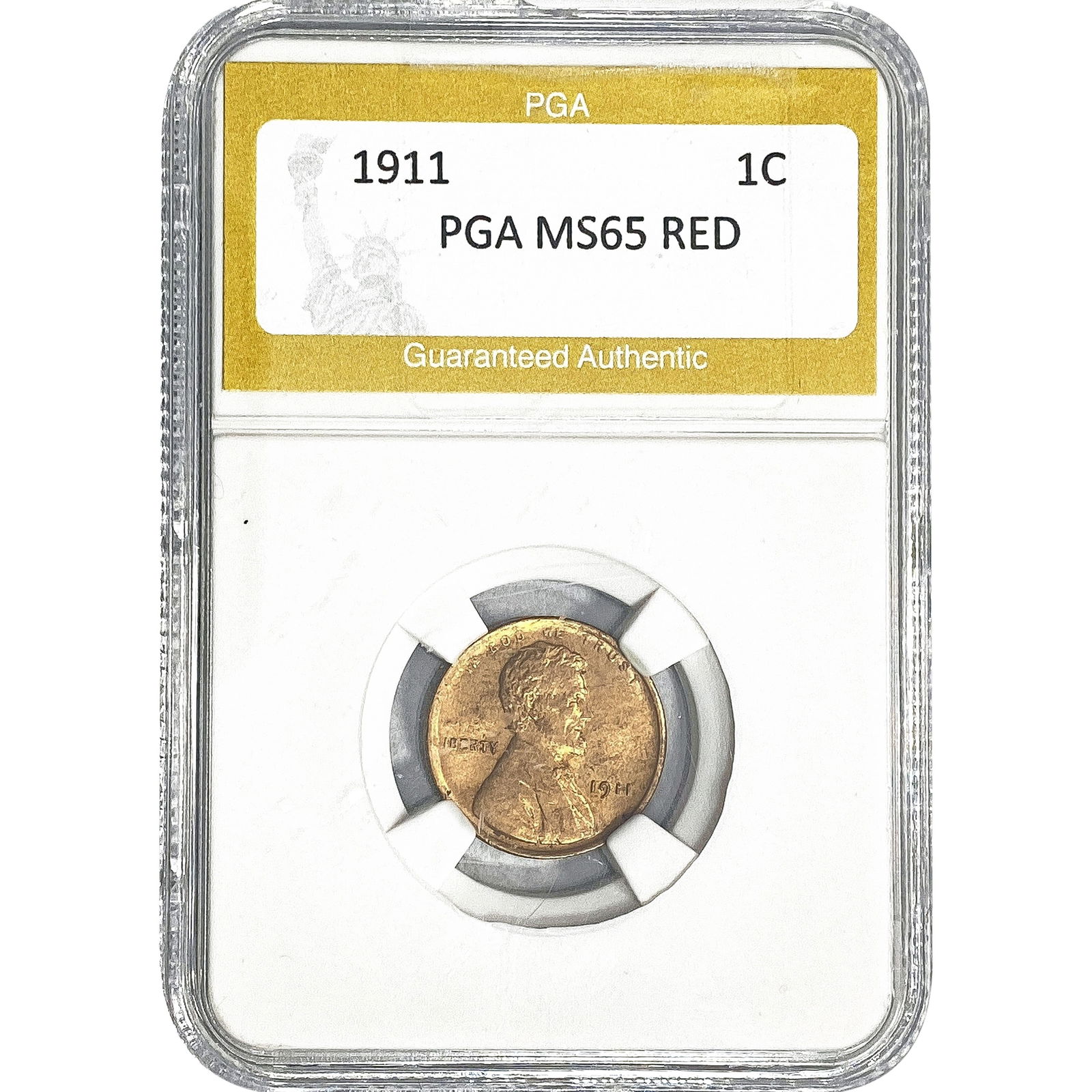 1911 Wheat Cent PGA MS65 RED (1 of 2)