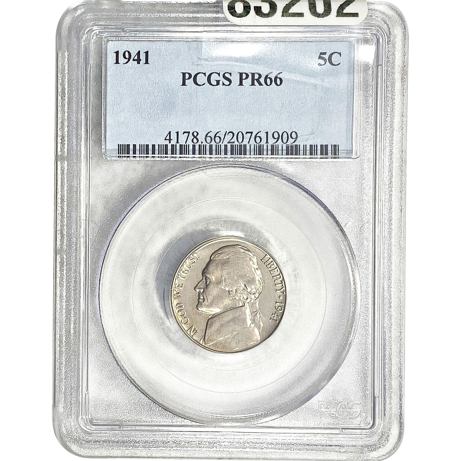 1941 Jefferson Nickel PCGS PR66 (1 of 2)