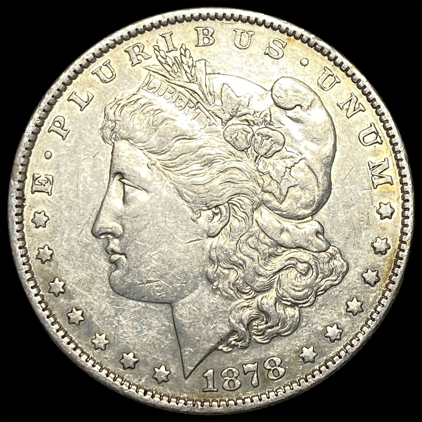1878-S Silver Morgan Dollar CLOSELY UNCIRCULATED (1 of 2)