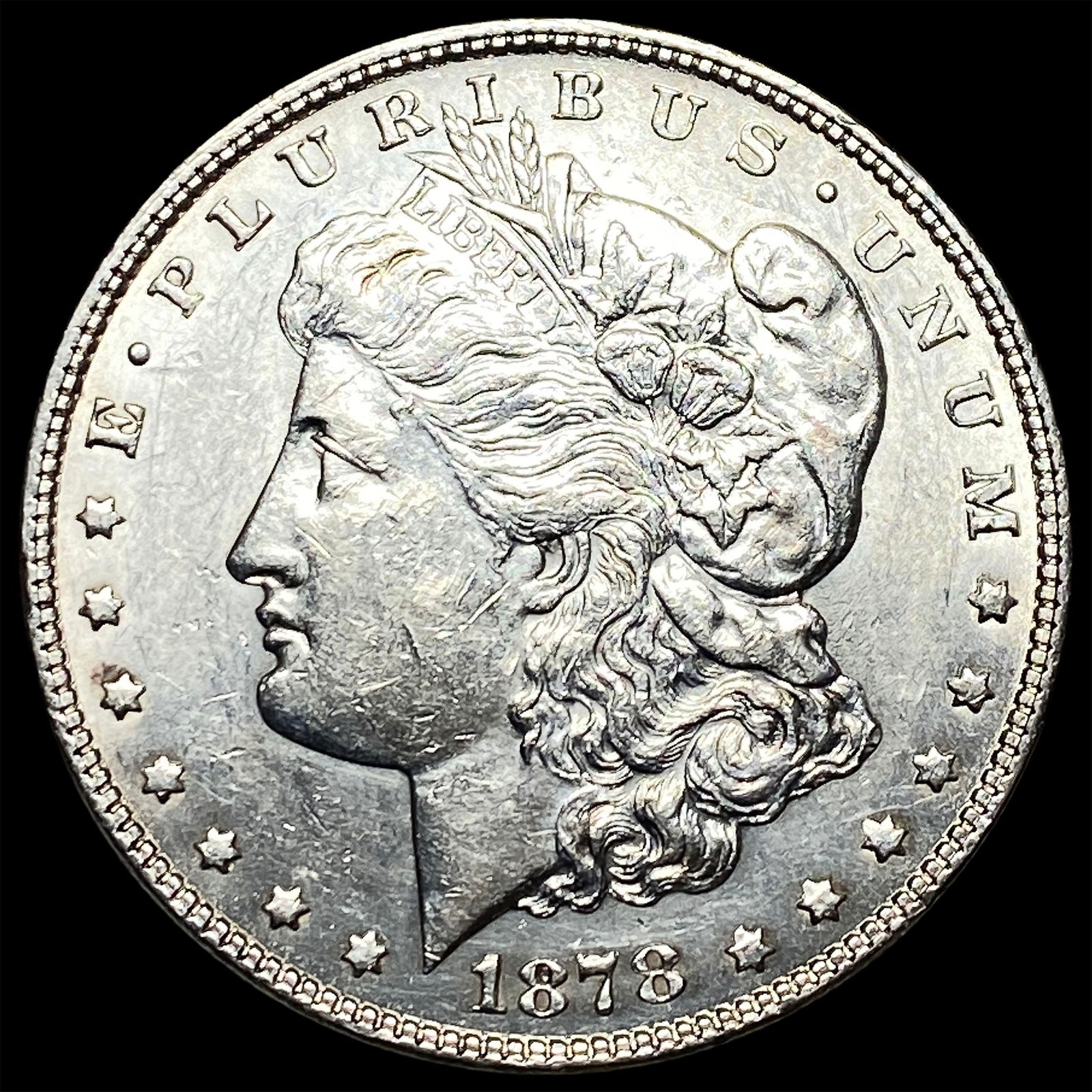 1878-S Silver Morgan Dollar CHOICE AU (1 of 2)