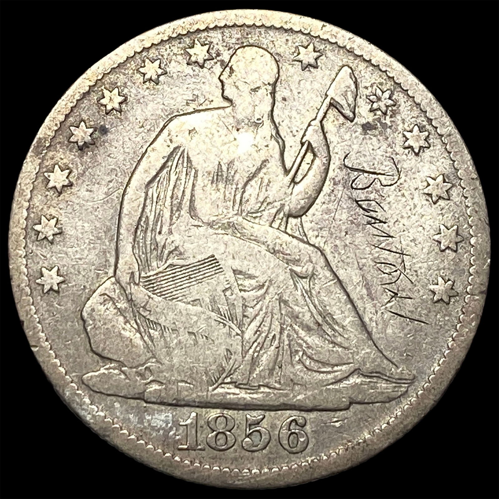 1856-O Silver Half Dollar HIGH GRADE (1 of 2)