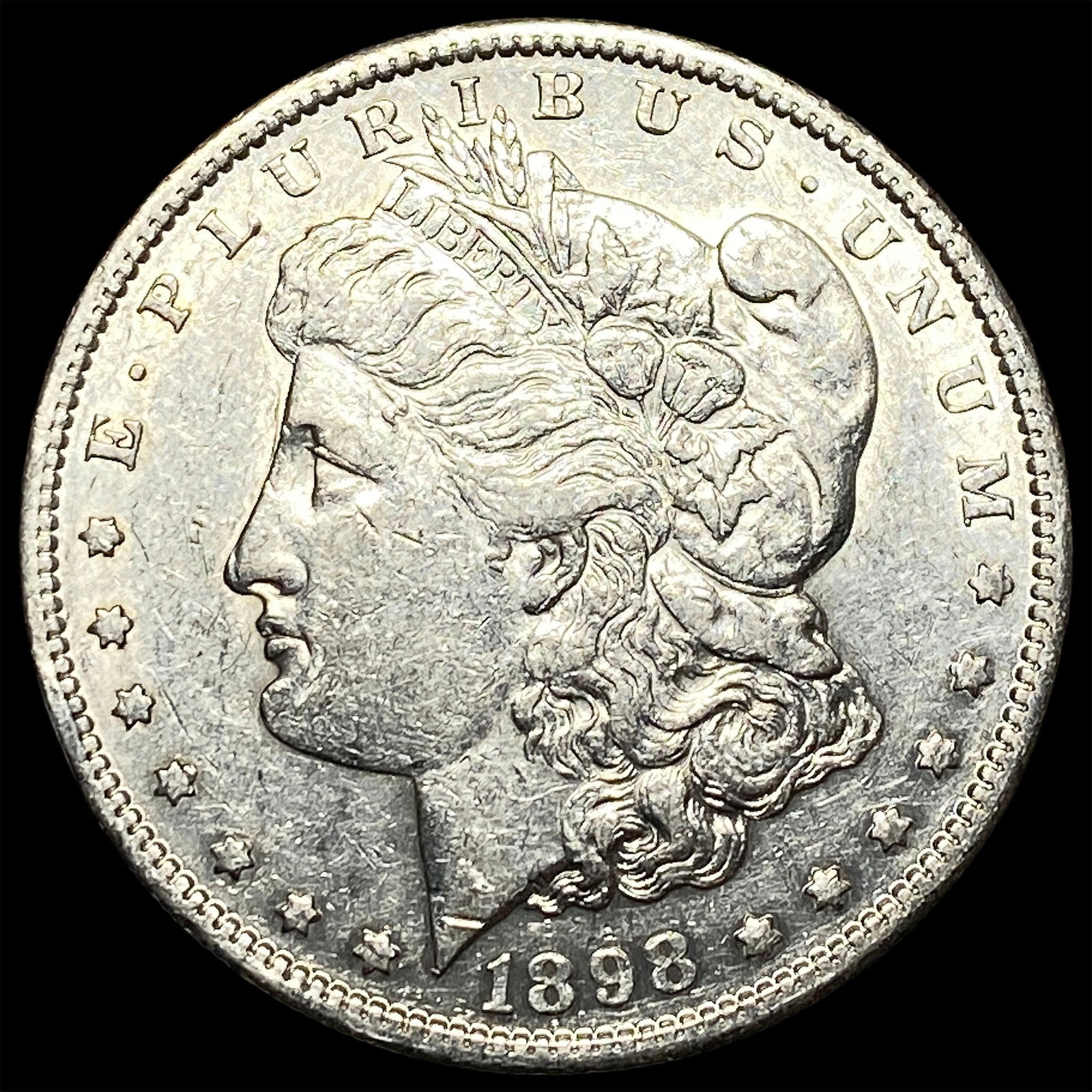 1898-S Silver Morgan Dollar CLOSELY UNCIRCULATED (1 of 2)
