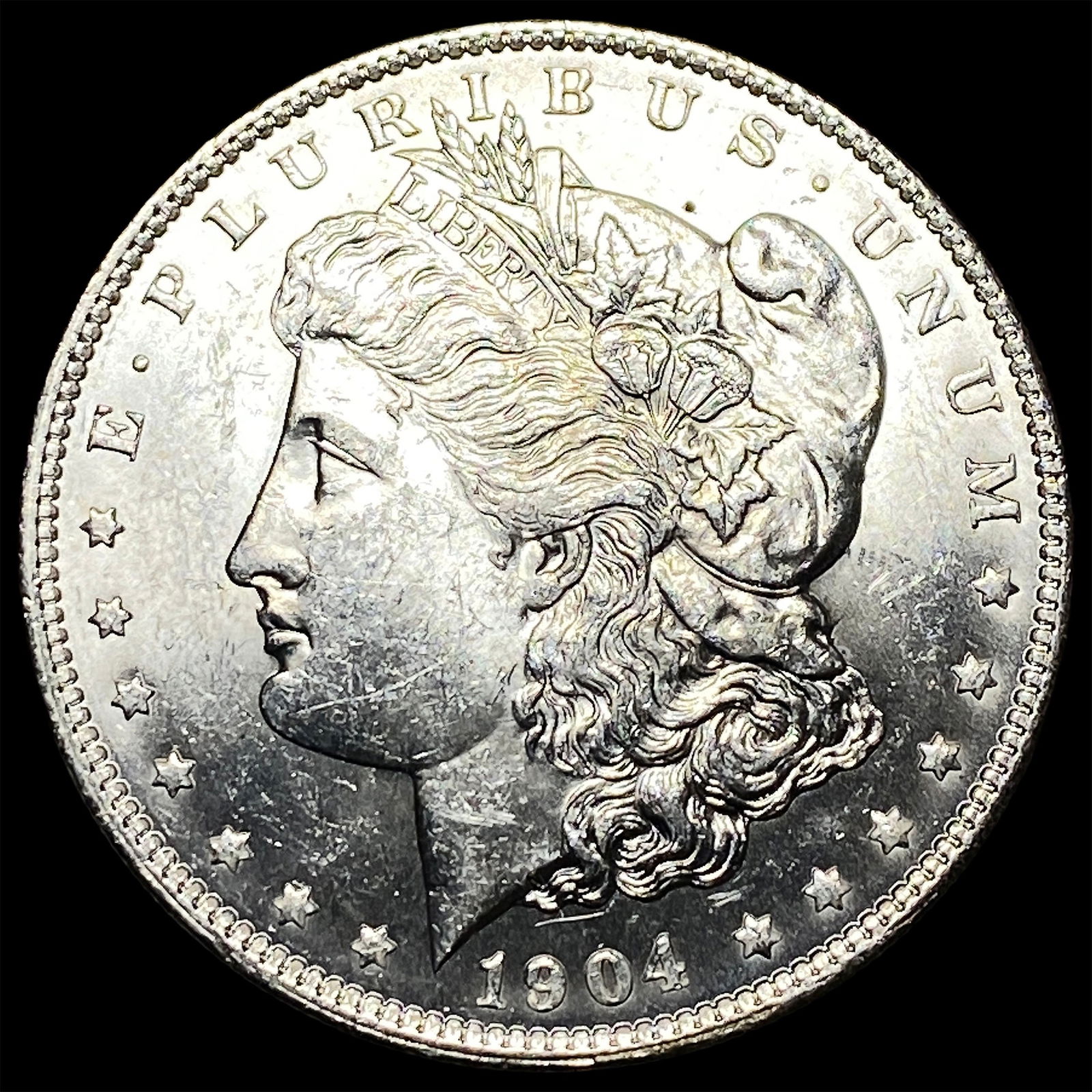 1904-O Silver Morgan Dollar UNCIRCULATED: 1904-O Silver Morgan Dollar UNCIRCULATED