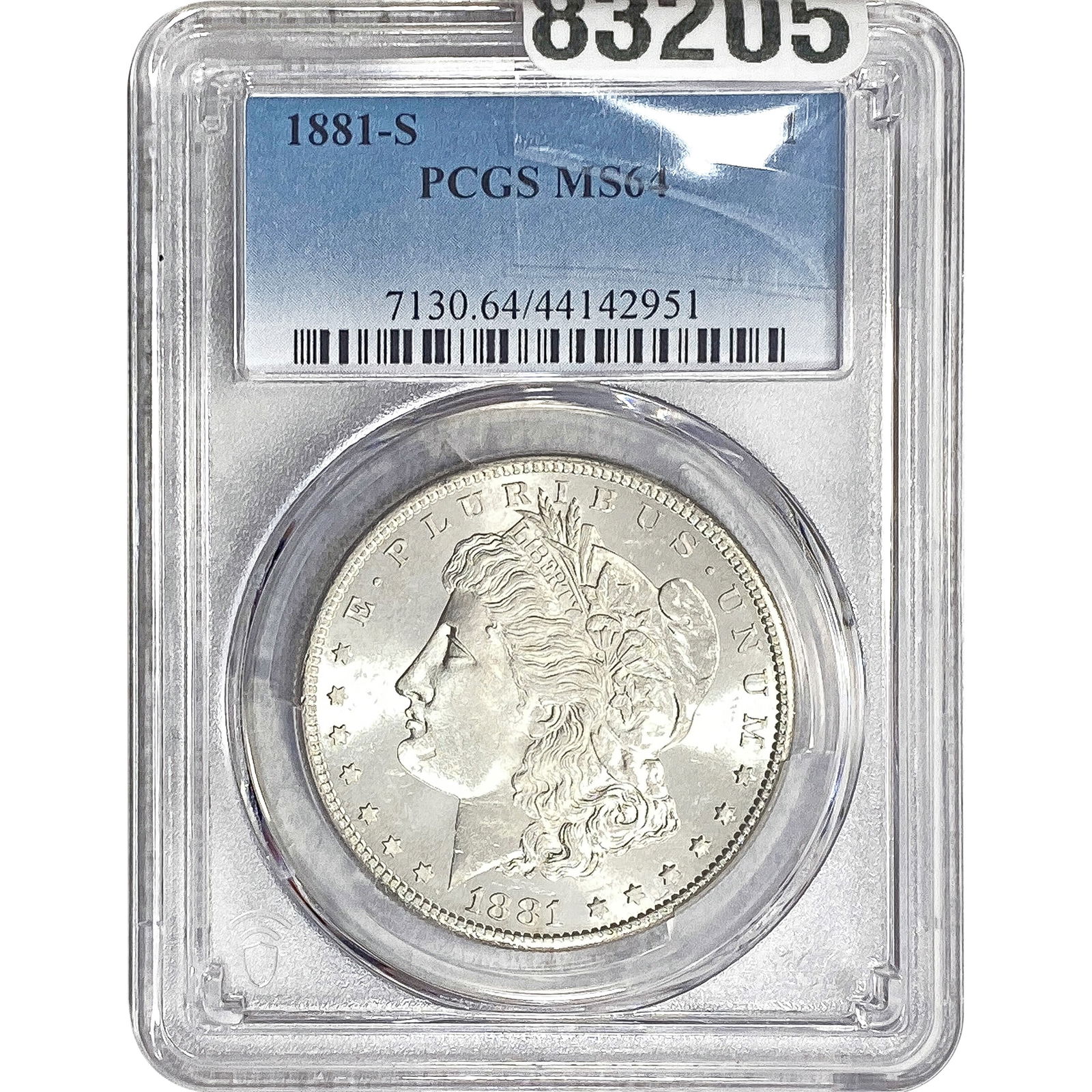 1881-S Morgan Silver Dollar PCGS MS64 (1 of 2)