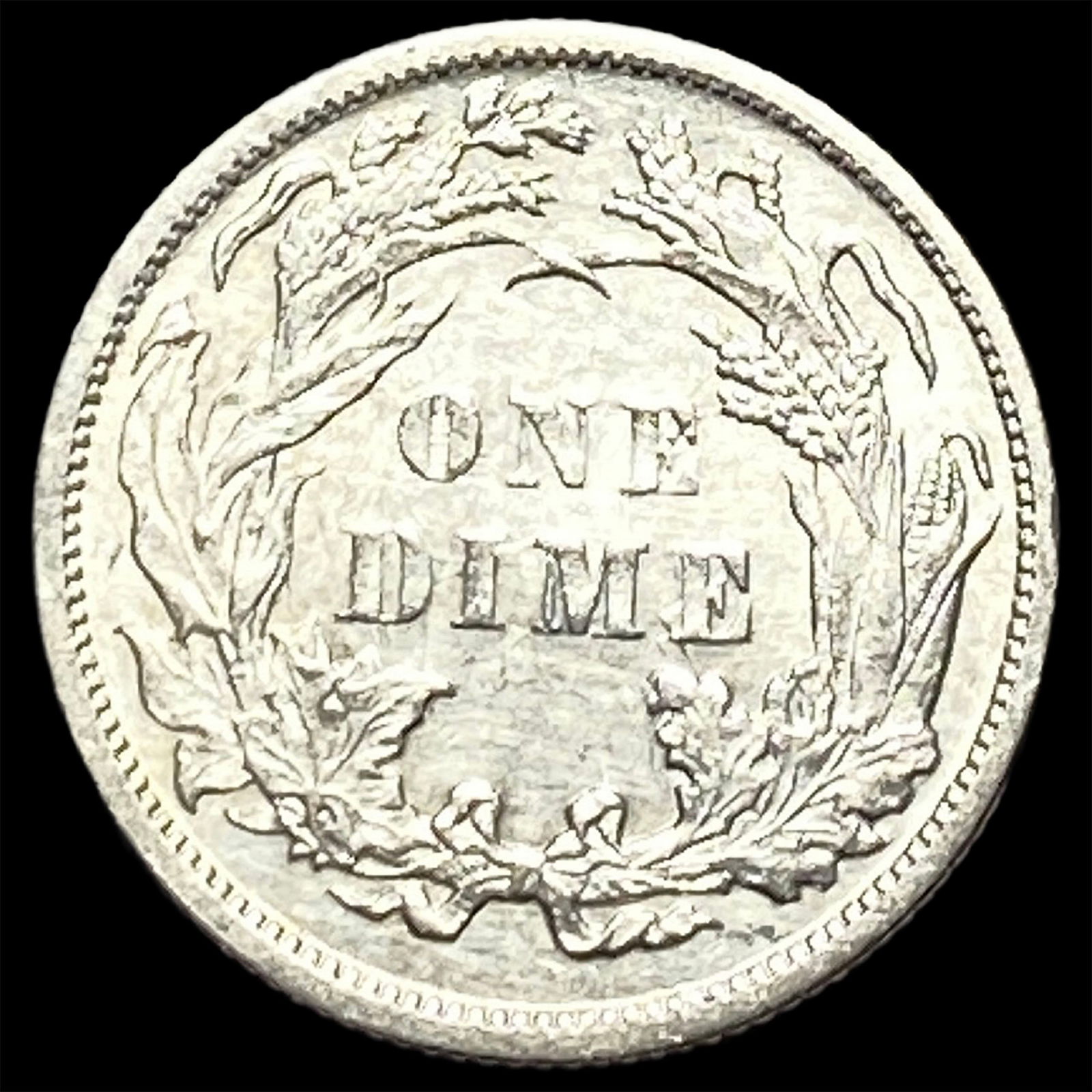 1891 Silver Dime UNCIRCULATED - 2