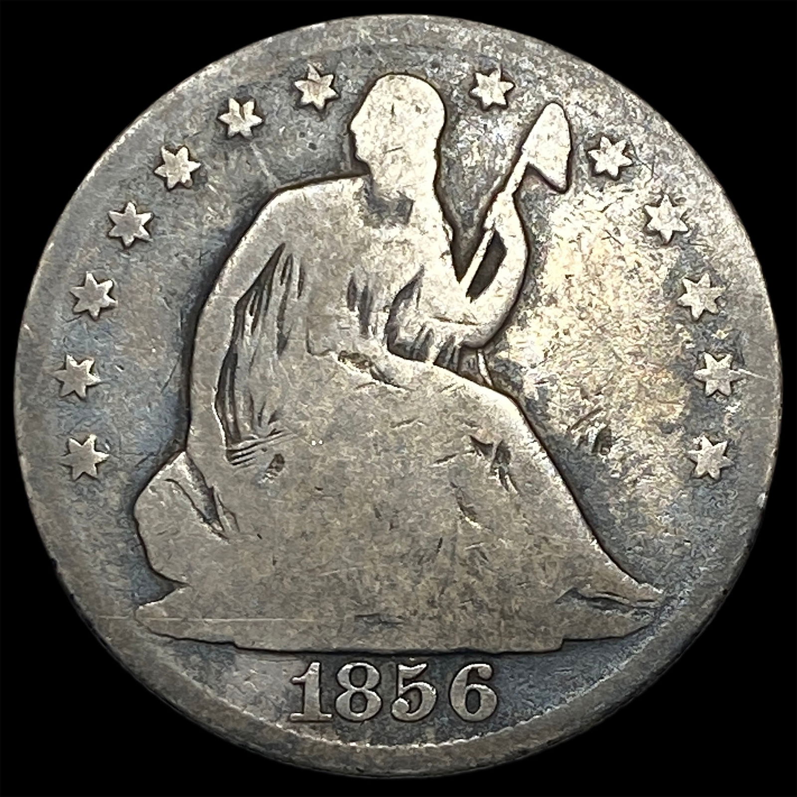 1856-O Silver Half Dollar NICELY CIRCULATED (1 of 2)