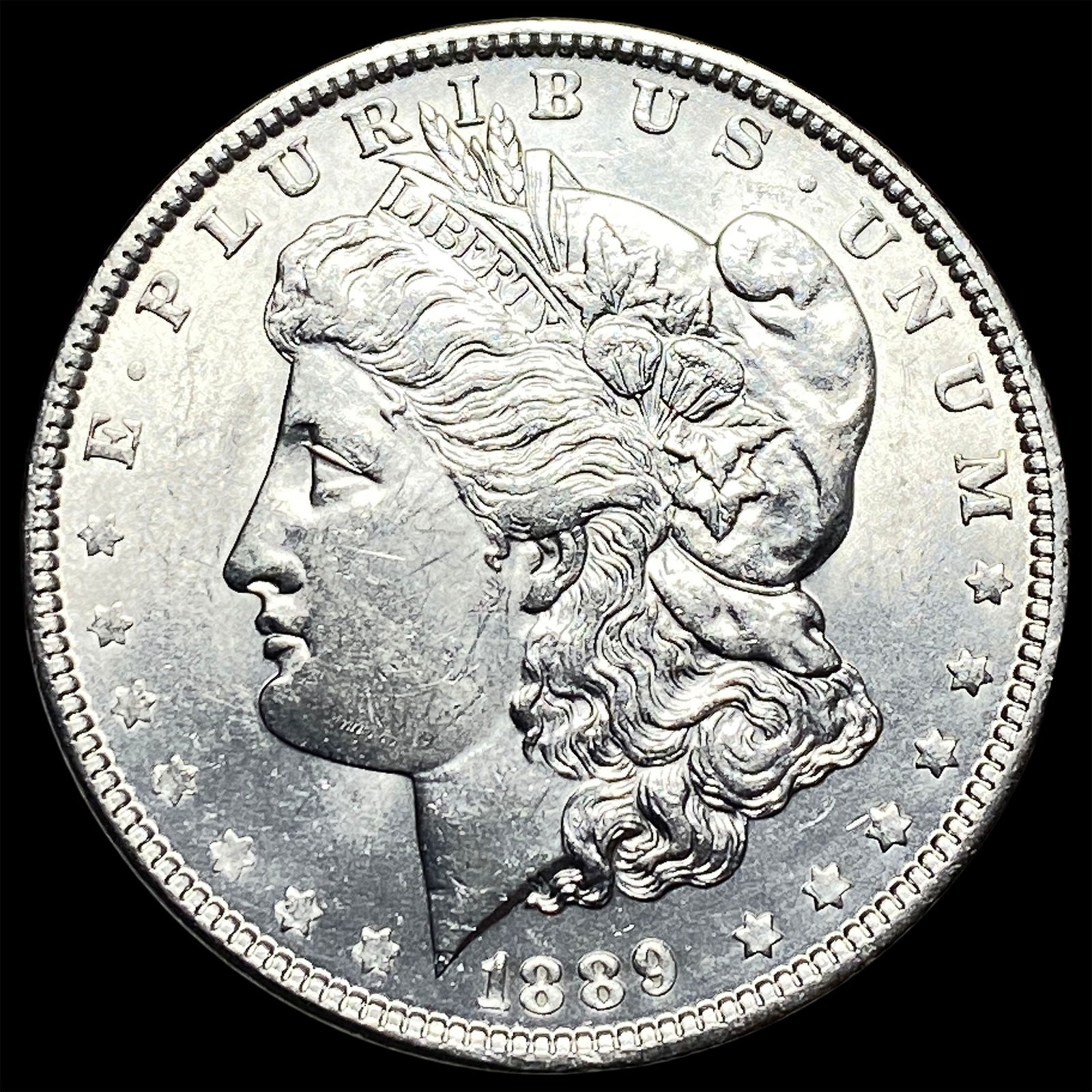 1889 Silver Morgan Dollar UNCIRCULATED: 1889 Silver Morgan Dollar UNCIRCULATED