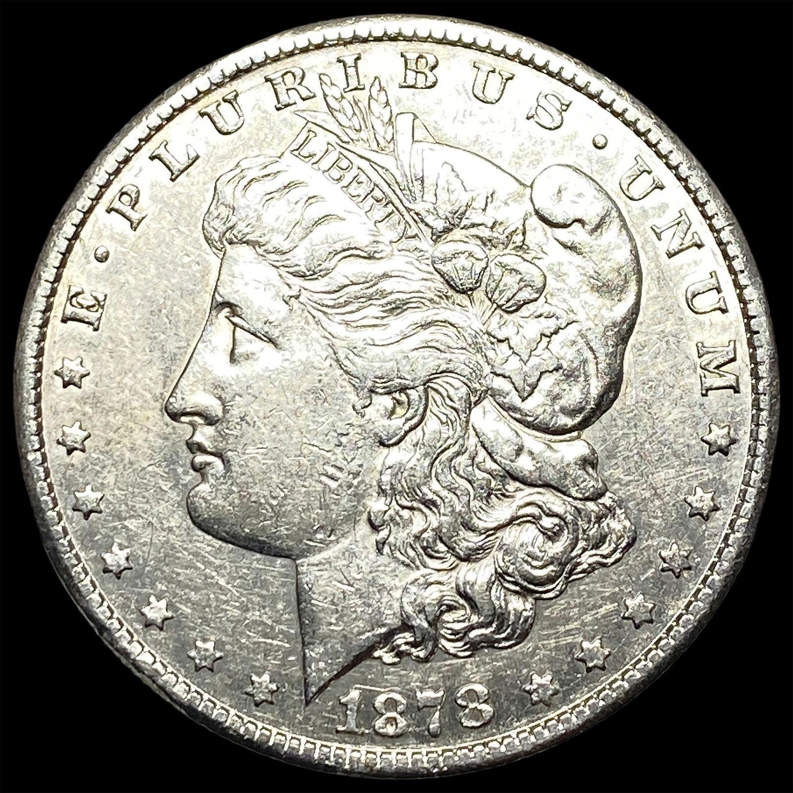 1878-S Silver Morgan Dollar CLOSELY UNCIRCULATED (1 of 2)