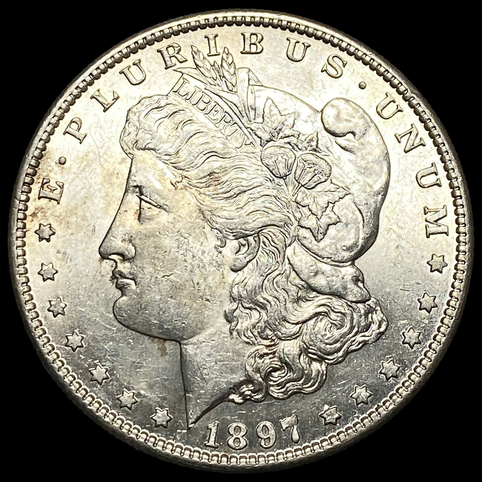 1897-S Silver Morgan Dollar UNCIRCULATED: 1897-S Silver Morgan Dollar UNCIRCULATED