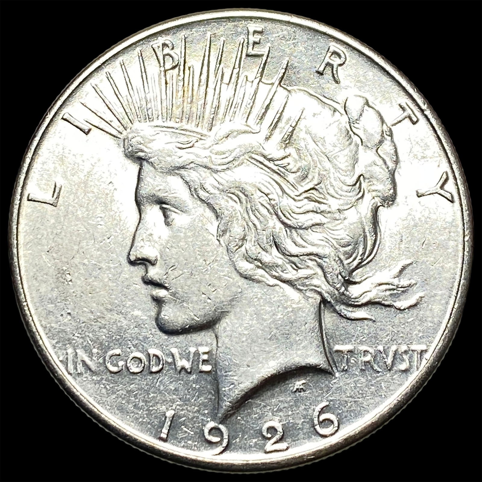 1926-S Silver Peace Dollar CLOSELY UNCIRCULATED (1 of 2)