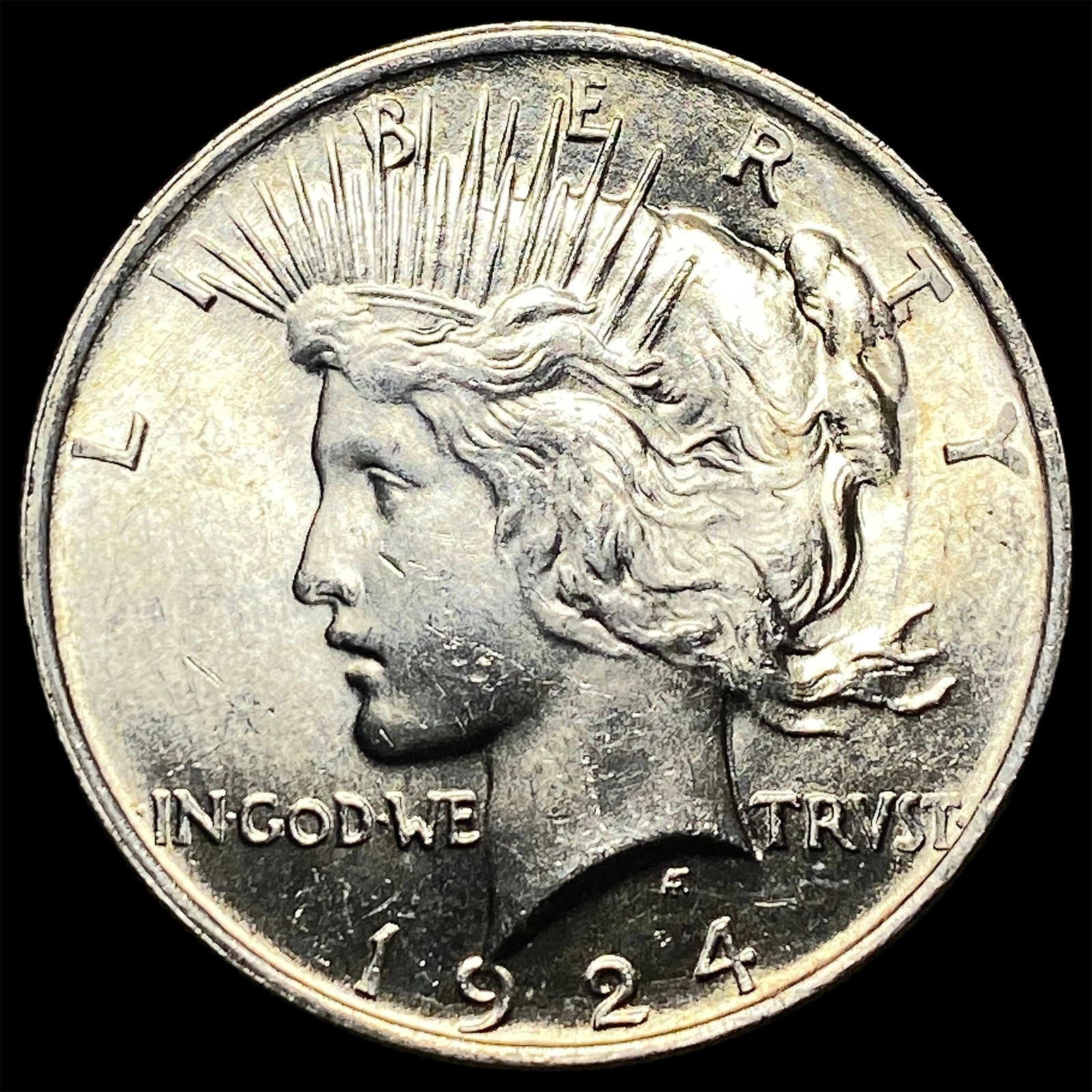 1924 Silver Peace Dollar UNCIRCULATED: 1924 Silver Peace Dollar UNCIRCULATED