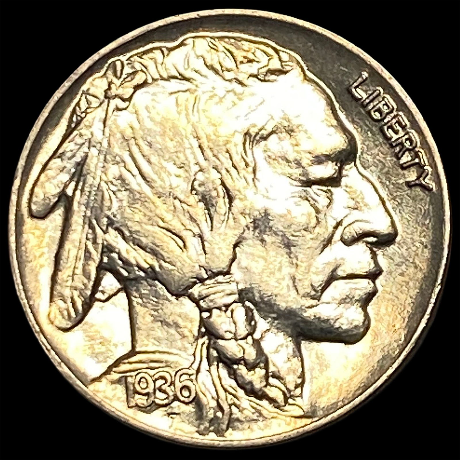 1936 Buffalo Nickel UNCIRCULATED (1 of 2)
