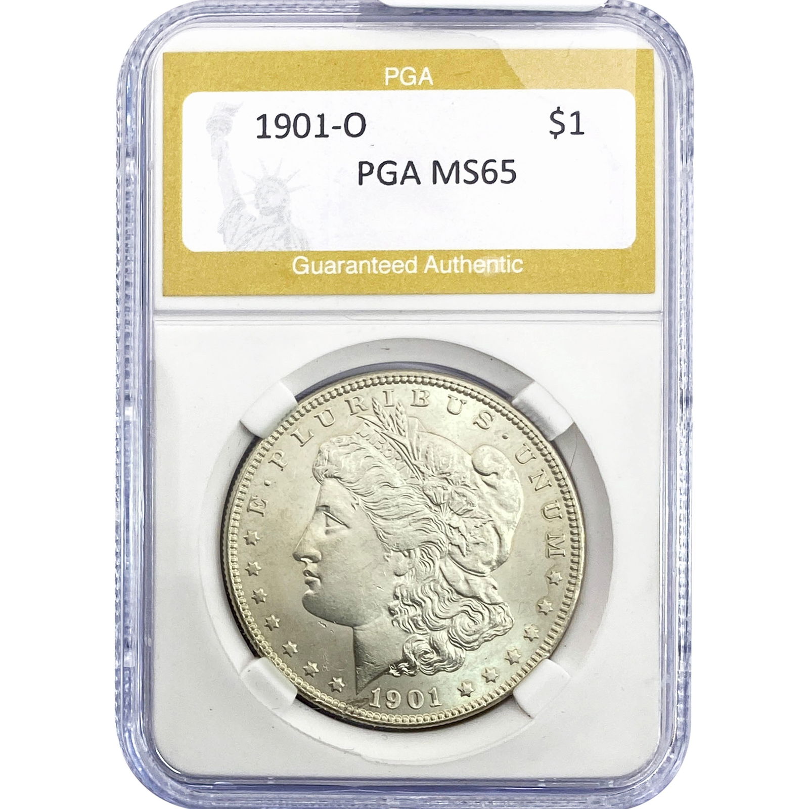 1901-O Morgan Silver Dollar PGA MS65 (1 of 2)