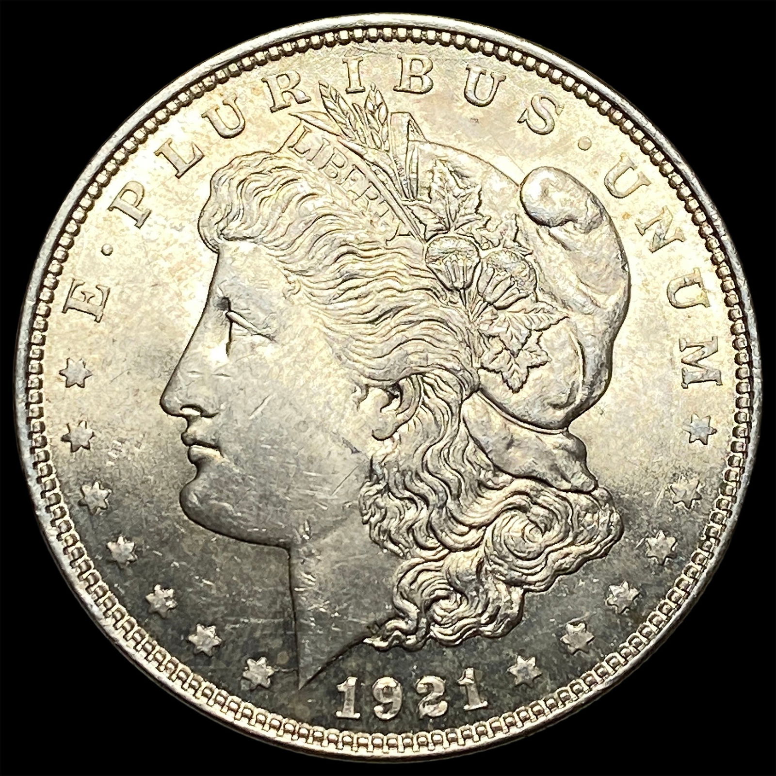 1921 Silver Morgan Dollar UNCIRCULATED: 1921 Silver Morgan Dollar UNCIRCULATED